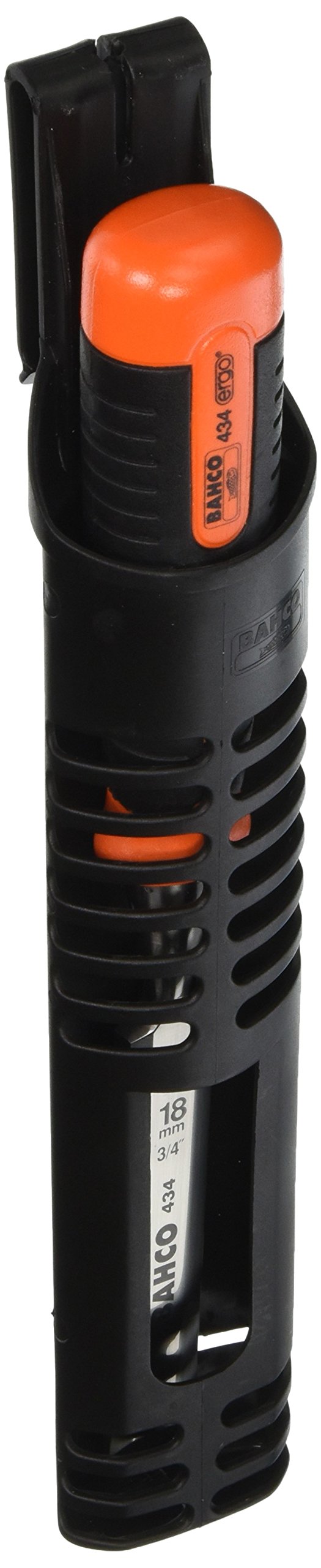 Burin Bahco 434-22 B/E – 22 Mm – Pour Menuiserie Et Chantier – Lame Aiguisée, Poignée Ergonomique Bipointure