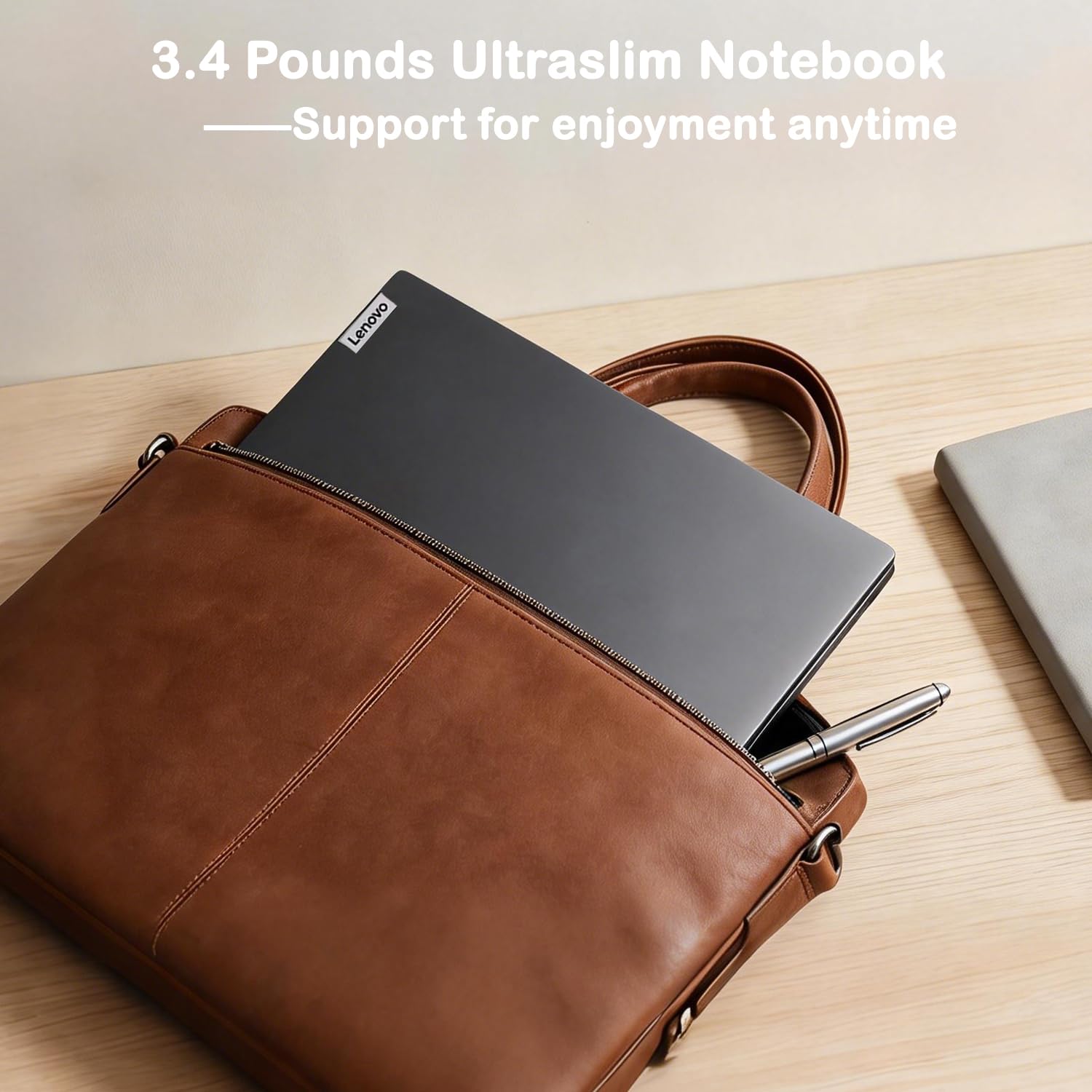 Lenovo Ideapad 1 Laptop Computer-15.6" FHD Display Laptop for Home & Daily Task, Intel N6000 Processor, 12GB DDR4, 128GB eMMC+512 GB SSD, Wi-Fi 6, 1MP HD Camera, Windows 11 Home, SD Card Reader