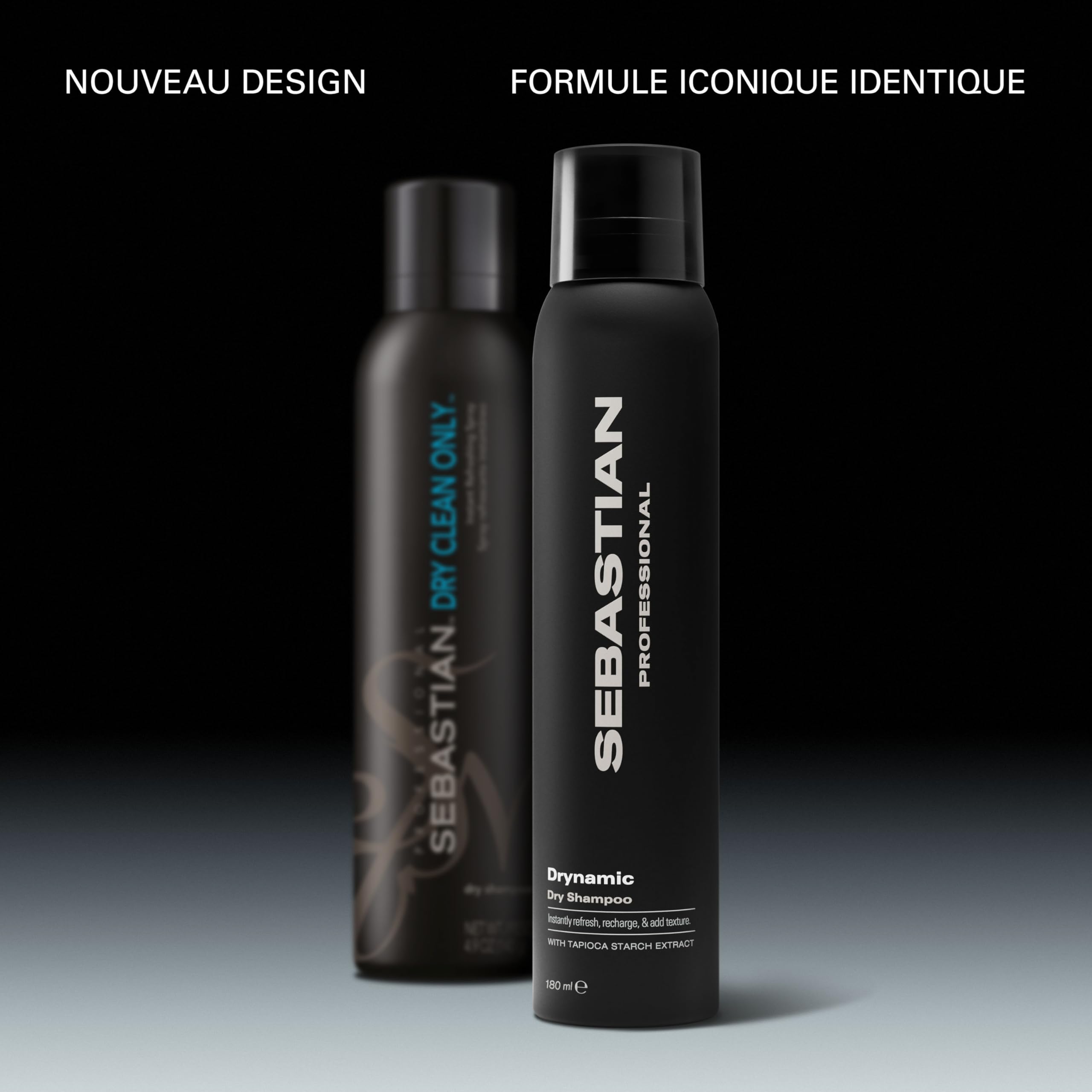 Sebastian Professional Drynamic – Shampoing sec texturisant qui rafraîchit instantanément les cheveux – 180 ml