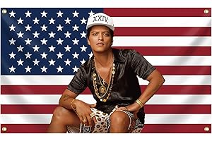 Bruno Mars Tapestry Wall Banner Album Art Singer Home Music Decor