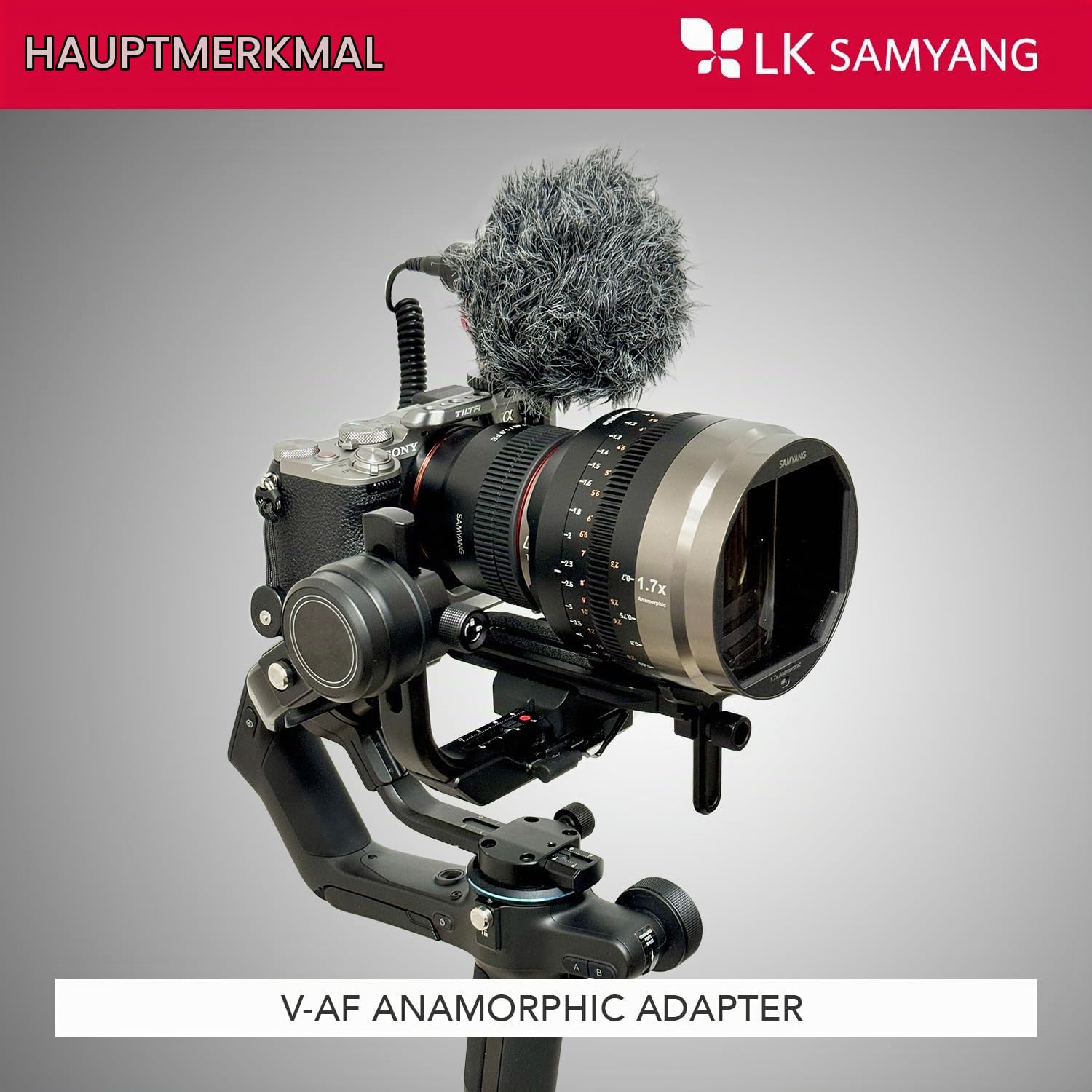 Samyang - V-AF 1.7x Anamorphic MF adapter