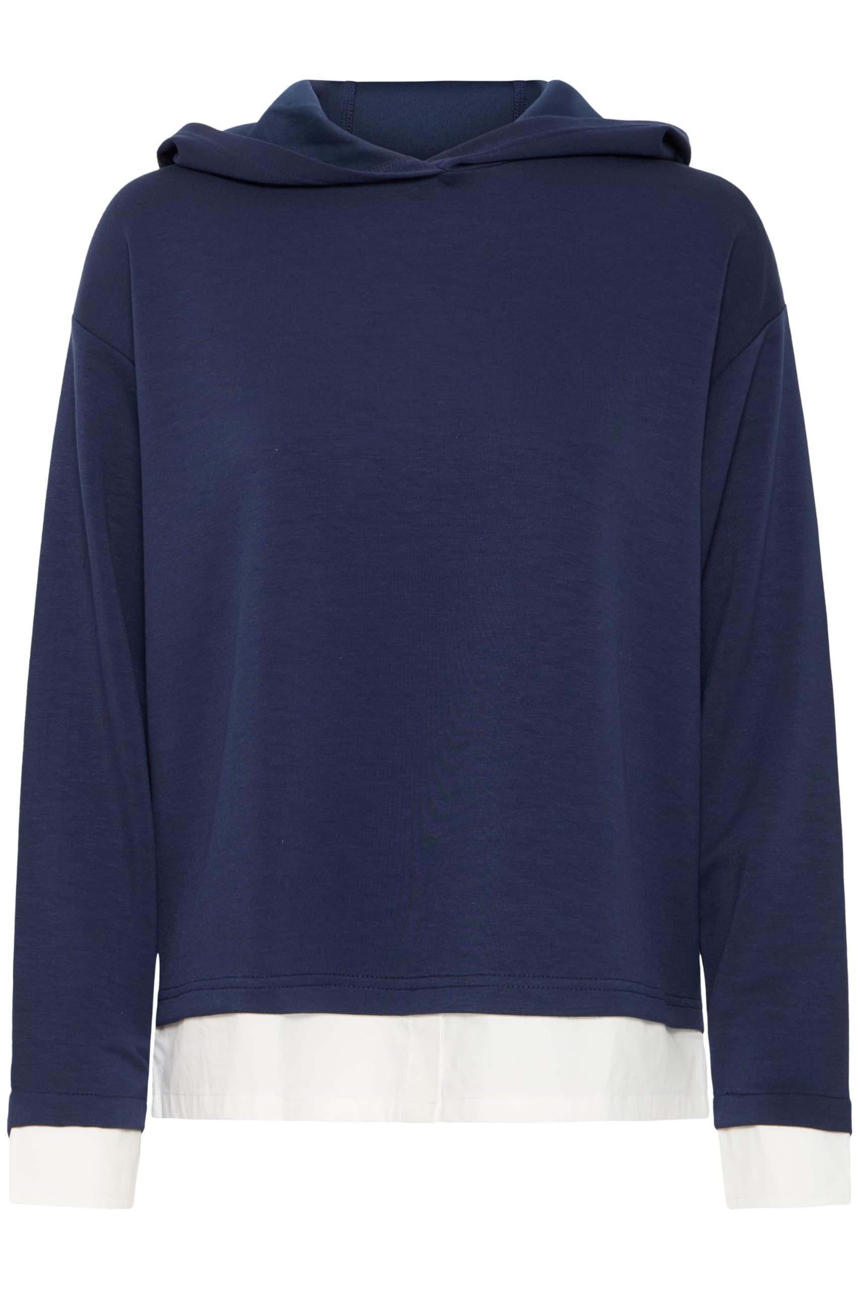 Pull à capuche b.young avec capuche légèrement élastique coupe droite