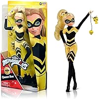 BANDAI - Miraculous Ladybug - Bambola 26 cm - Queen Bee - Licenza ufficiale Miraculous