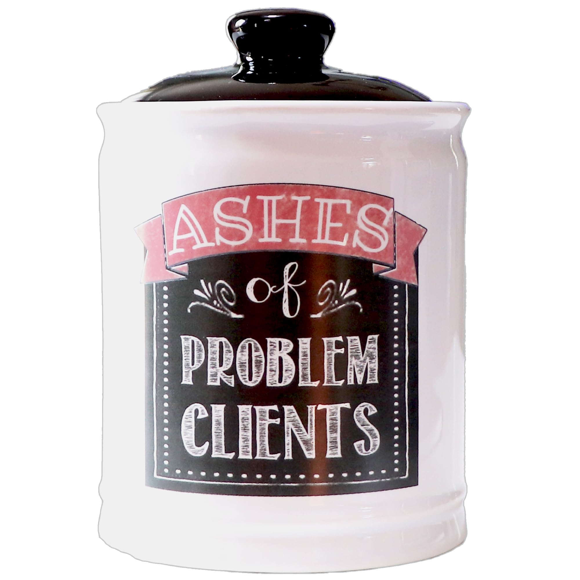 Gifts for Men, Birthday Gifts for Women, Ashes of Problem Clients Piggy Bank for Adults, Decorative Jars for Home Decor, Coin Bank, Candy Jar, Friends Gift, Coworker Gifts, Doctor Gifts, Office Decor