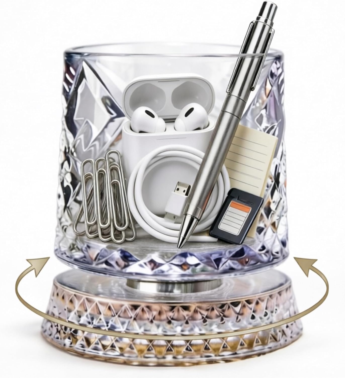 Pen Pencil Holder for Desk, Desk Accessories Desk Organizer Pencil Cup