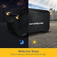 Vista 7 de Cubierta ATV impermeable de NEVERLAND resistente para todo tipo de clima, cubierta para cuatrimoto de 4 ruedas, cubierta para quad, protección UV