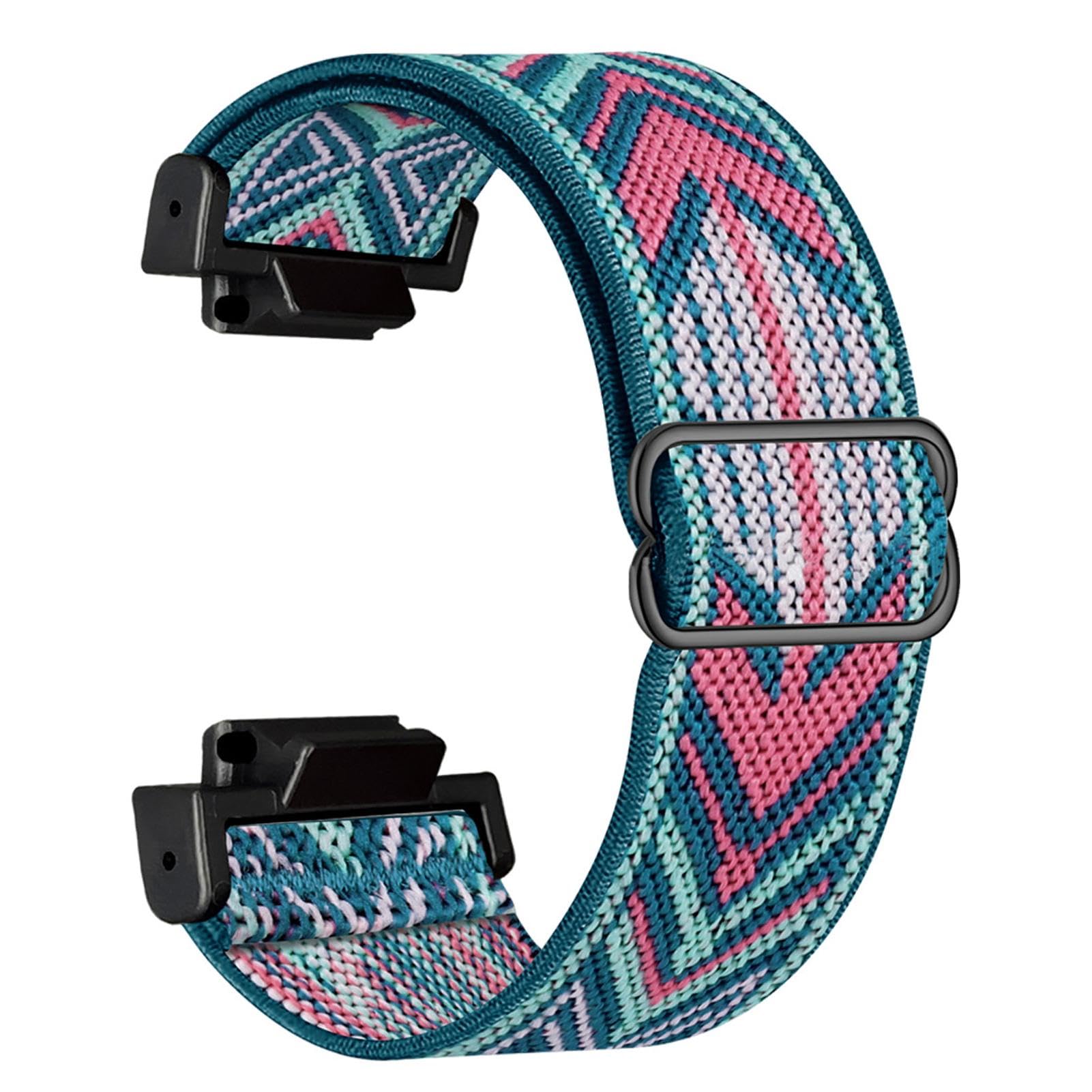 Abanen Elastic Nylon Watch Bands for Casio gshock DW-5600/8900, Stretchy Strap with with Lightweight Plastic Connector for Casio GA-100/GW-B5600/GB-5600 /GW-6900