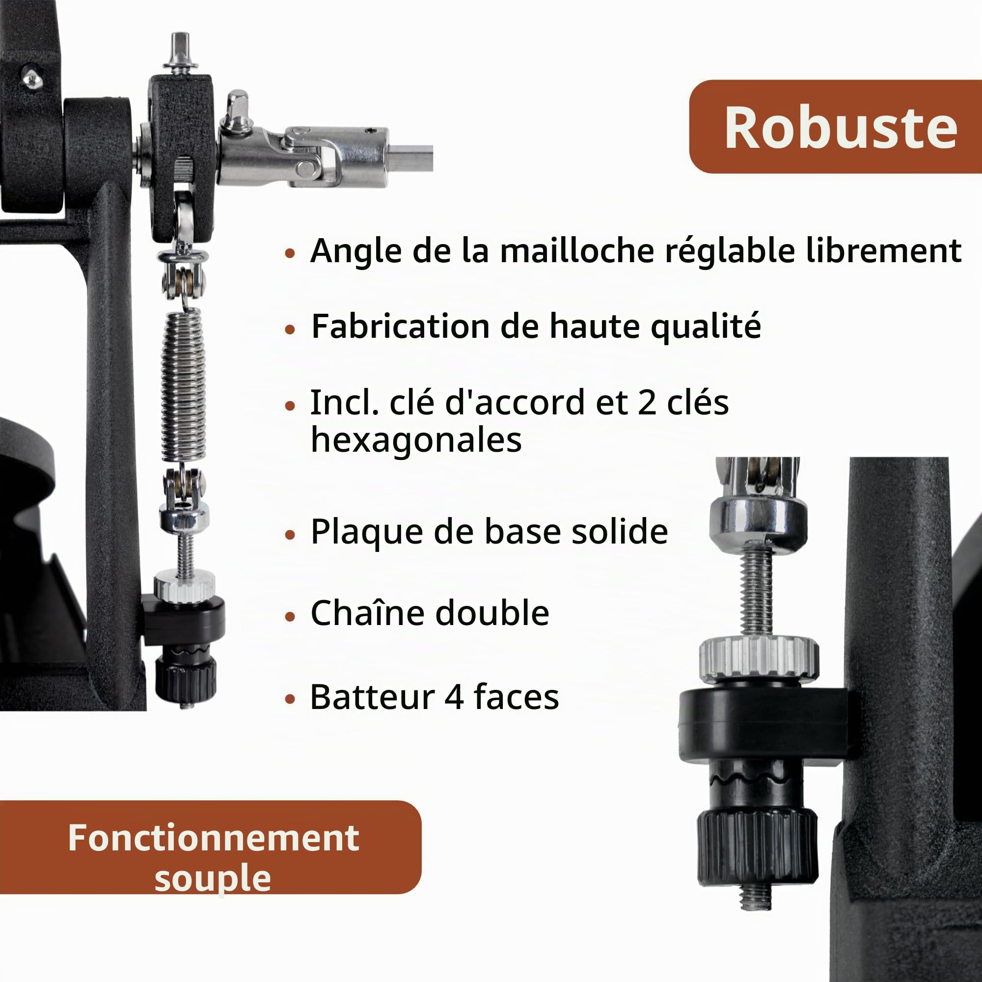 XDrum Pédale double grosse caisse