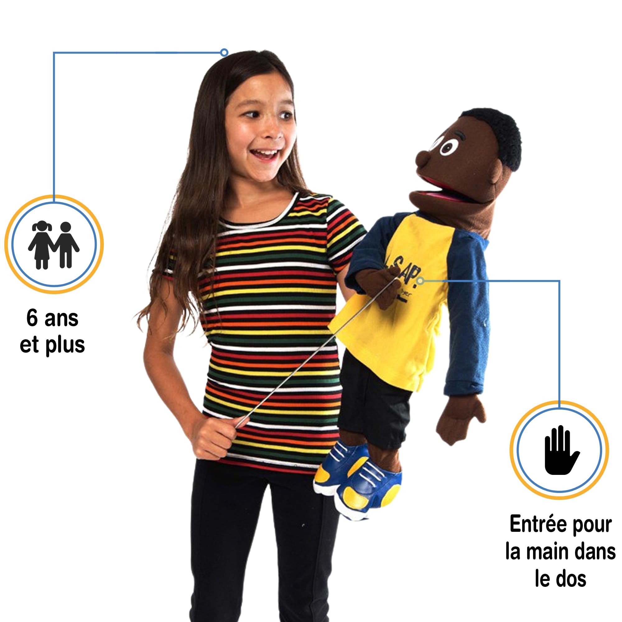 Always Say A Prayer | 25" Full Body Boy Puppet by Silly Puppets