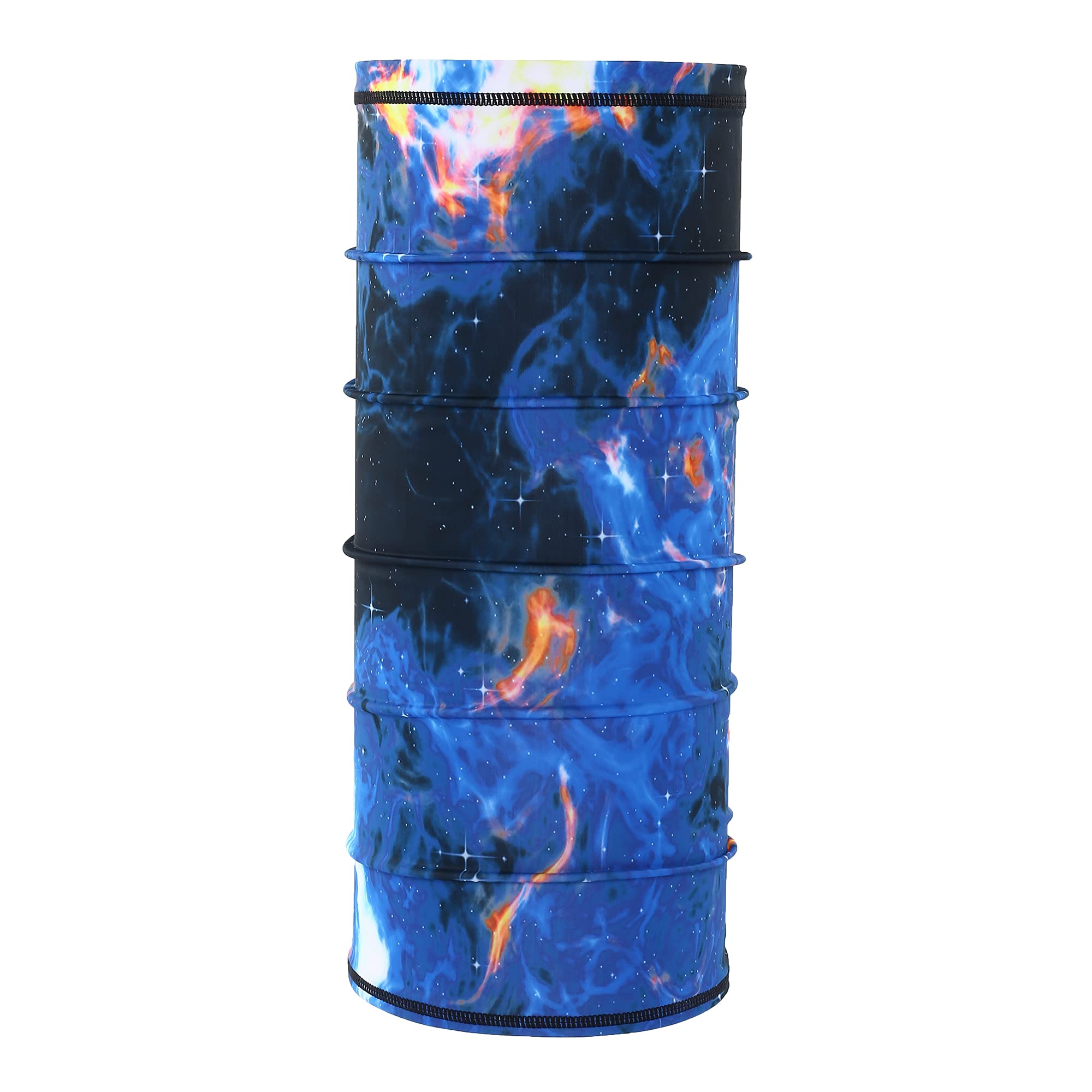 Neck Gaiter Multifunction Headwear Elastic Tube Scarf Face Covering UV Protection Snood for Men Women Outdoors Sports