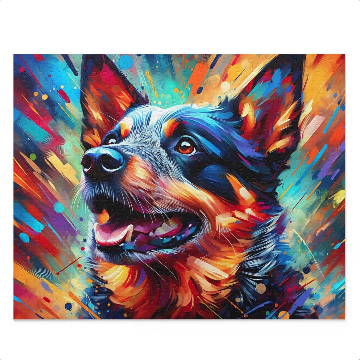 Australian Cattle Dog Jigsaw Puzzle | 1000 Pieces | Gifts For Family, Adults, Kids, And Dog Lovers