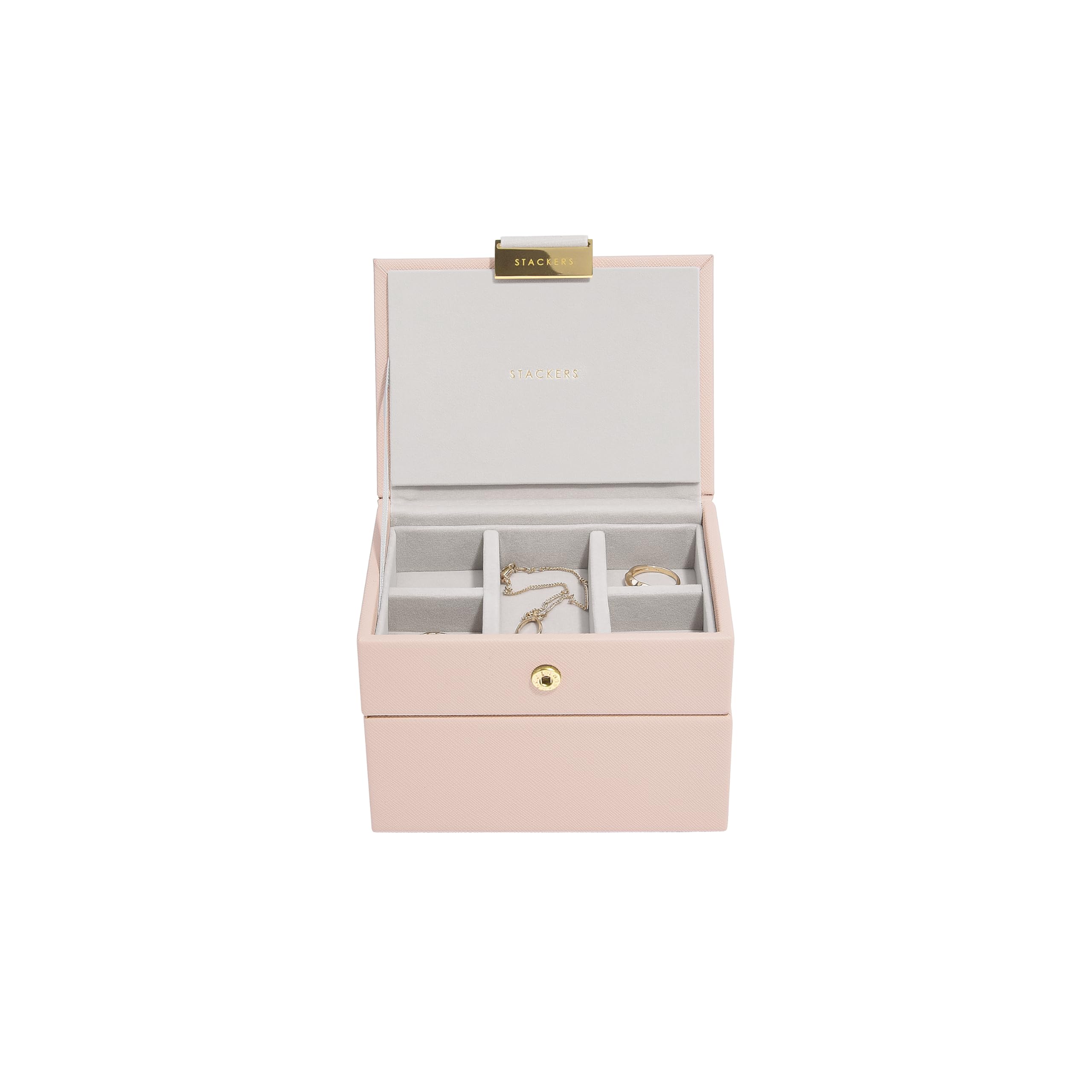 Stackers Blush Micro Set of 2, Blush Pink
