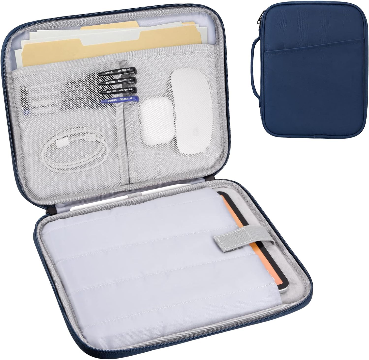 XICEN Tablet Sleeve Bag for 13 Inch iPad Pro M4 & iPad Air M2 2024, 12.9-in iPad Pro M2&M1 6th/5th 2022-2018, Surface Pro 9/8/X/7/6, 12.4” Galaxy Tab S8/S7+,Front Pocket Tablet Accessories