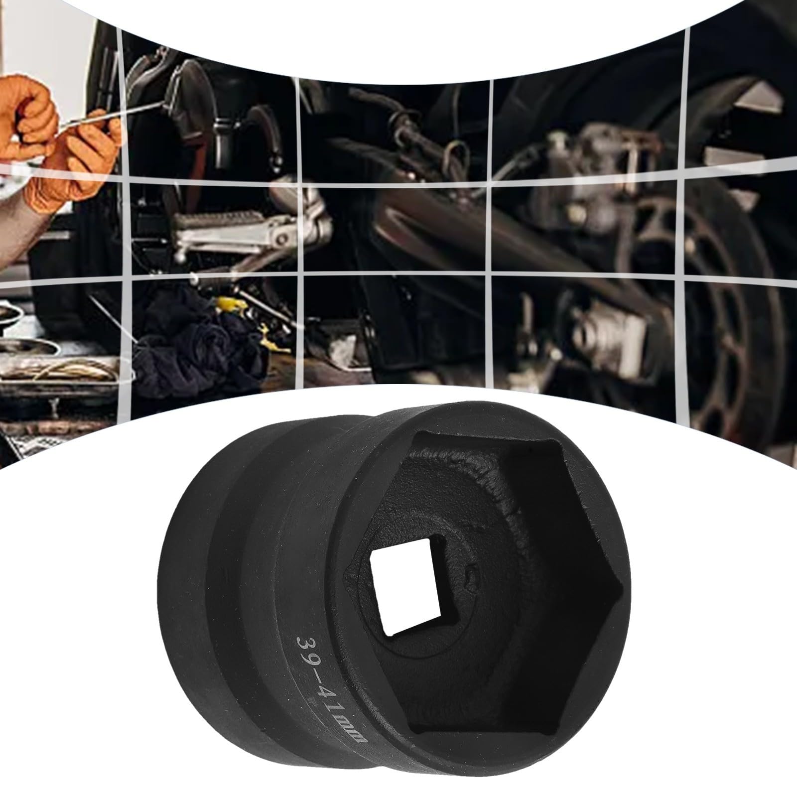 Chiave a bussola a doppia testa per cinghia, puleggia e dado 39-41 mm, strumento per la rimozione della frizione per scooter gy6 e moto, chiave in acciaio al carbonio