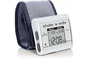 Tech Tools Vibrating Alarm Clock: Shake N Wake Shock Bracelet Sleep Aid,...