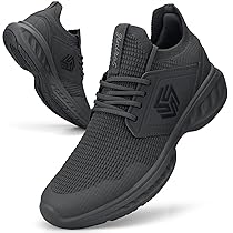 Giniros Sneakers Uomo Scarpe Running Ginnastica Corsa Leggere Traspiranti Casual Sportive Palestra Trekking Mesh Basket Comode Outdoor Fitness Jogging 44 Grigio Scuro A