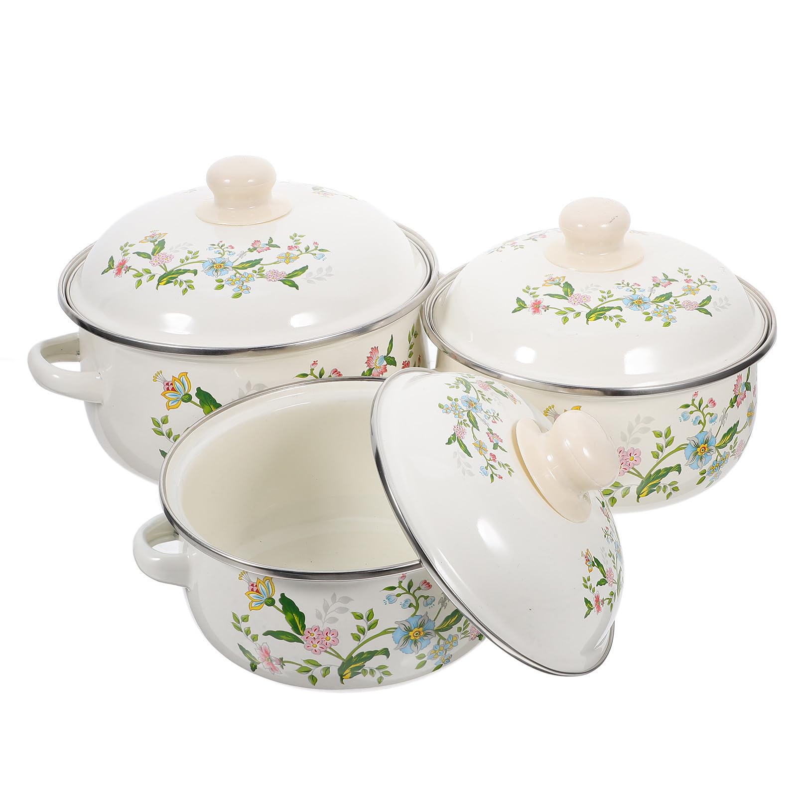 Casseroles émaillées pour sauces et petites marmites de cuisine quotidienne