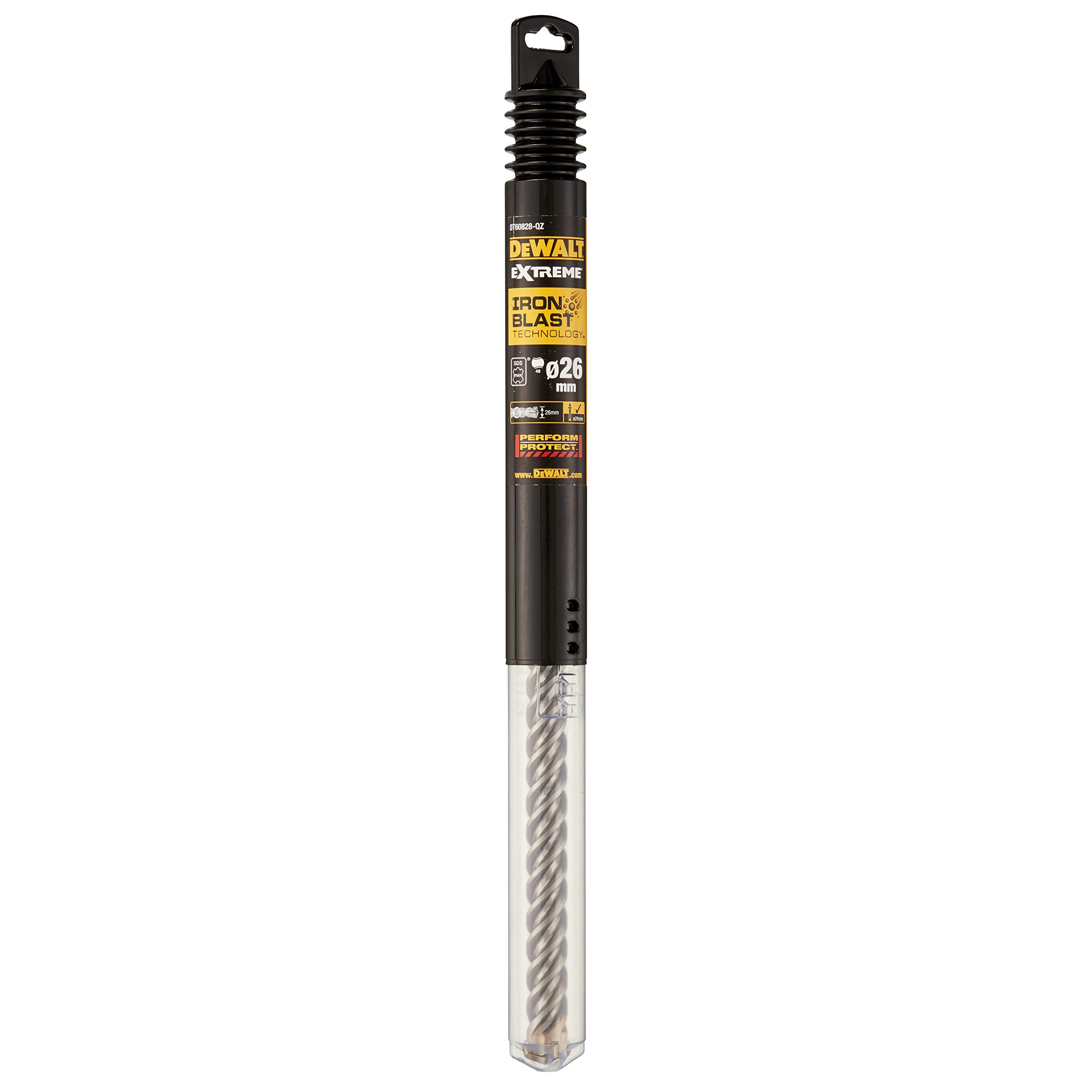 DeWalt, Broca SDS, Max XLR 26x540mm 4 cortes, Unid 1