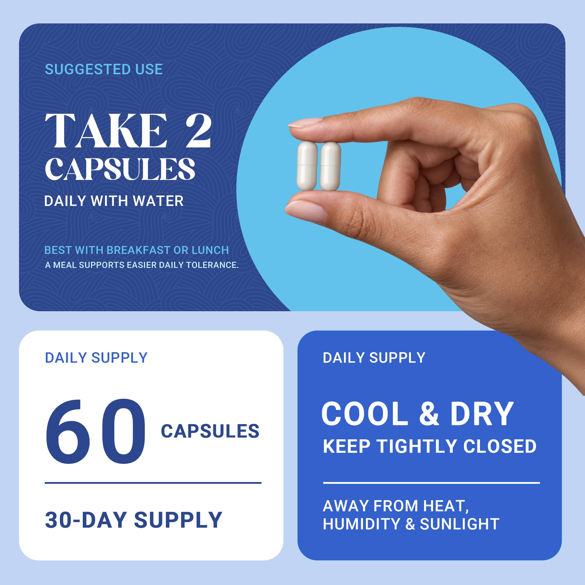 Nootropic Brain Supplements for Memory and Focus, 60 Capsules — Amazon image 7