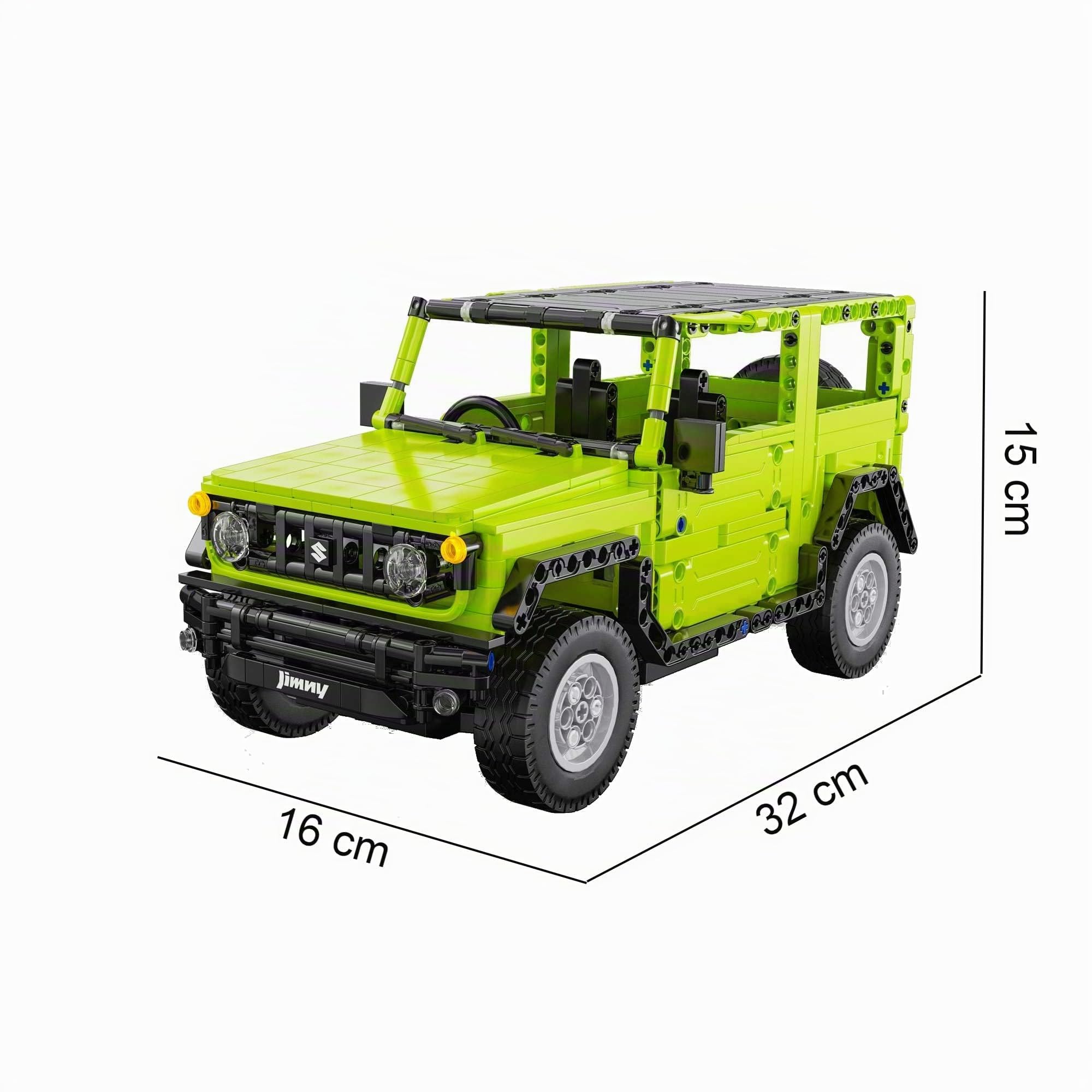 CaDA C51201W blockiert Suzuki Jimny RC ferngesteuertes Off-Road-Auto 579 EL.