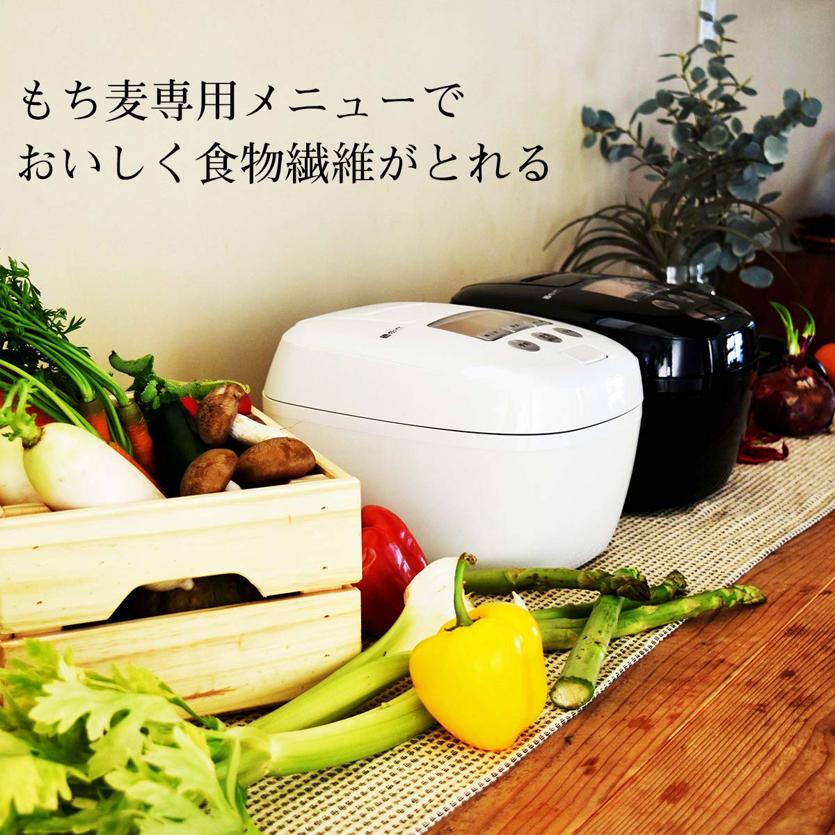 Amazon | タイガー魔法瓶(TIGER) 炊飯器 5.5合 圧力IH 麦飯専用コース  