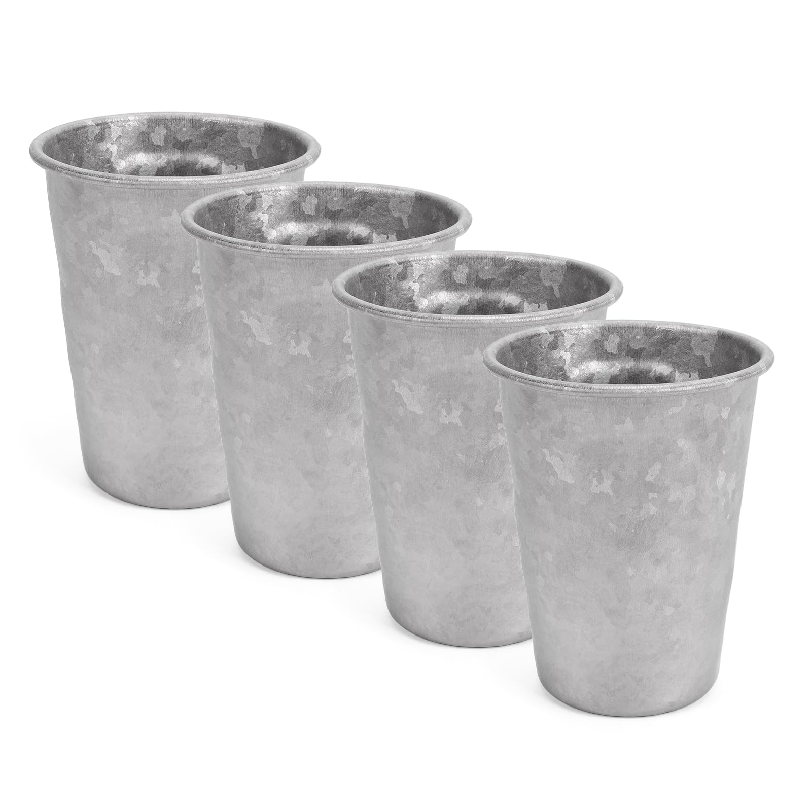 Alomejor Kubek Kempingowy Kubek Pure Ti 390 Ml Lekki do Picia 11 X 8,6 X 5,8 Cm na Zewnątrz Camping Piesze Wycieczki Piknik i do Użytku Domowego Herbata Kawa Piwo Whisky Sok (4PCS)