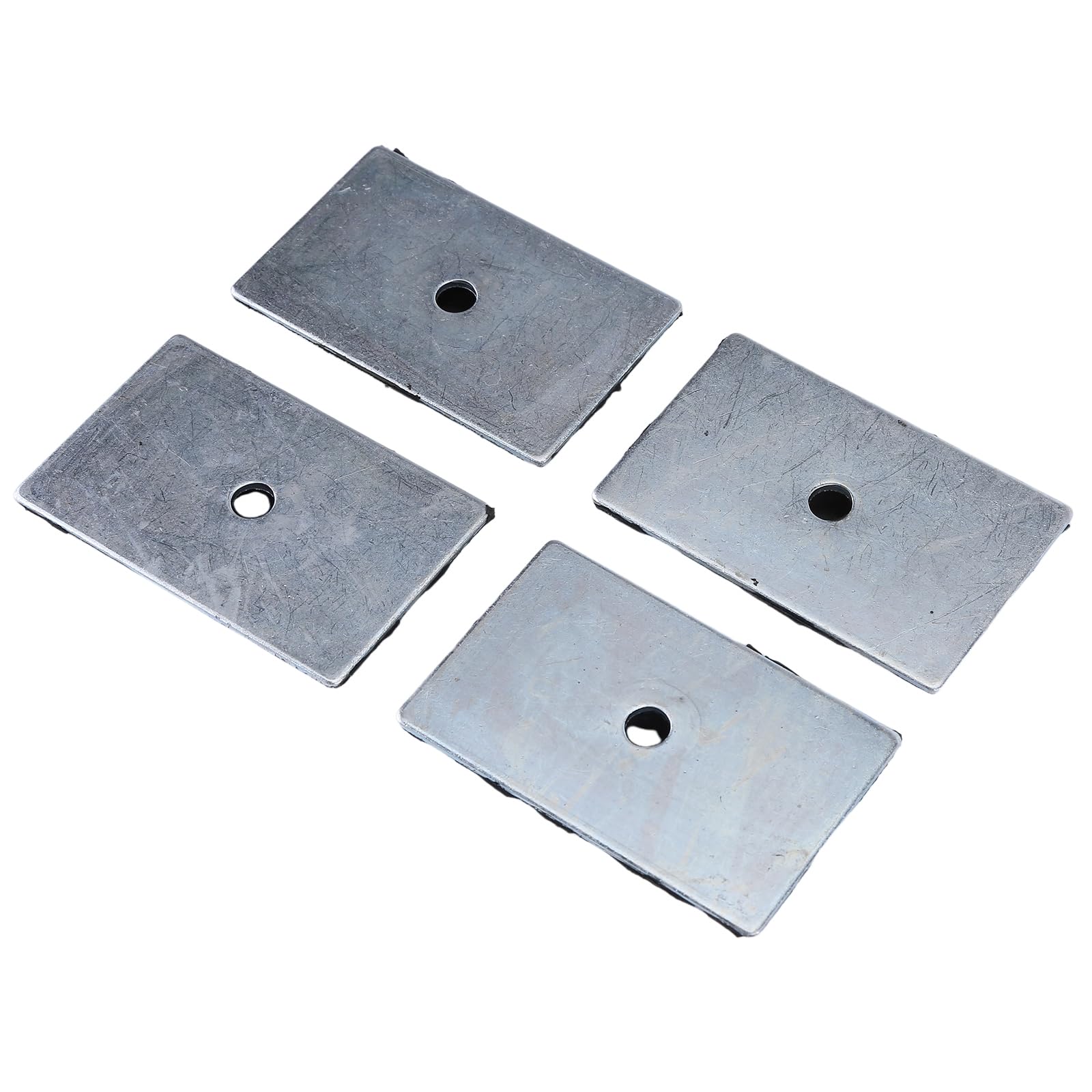 4PCS Anschlagpuffer Blattfeder Hinten für Peugeot Boxer Fiat Ducato Citroen Jumper Gummipuffer Aufhängung Zwischenplatte Blattfeder Hinterachse Gummi Platte Gummipuffer Aufhängung 1362685080