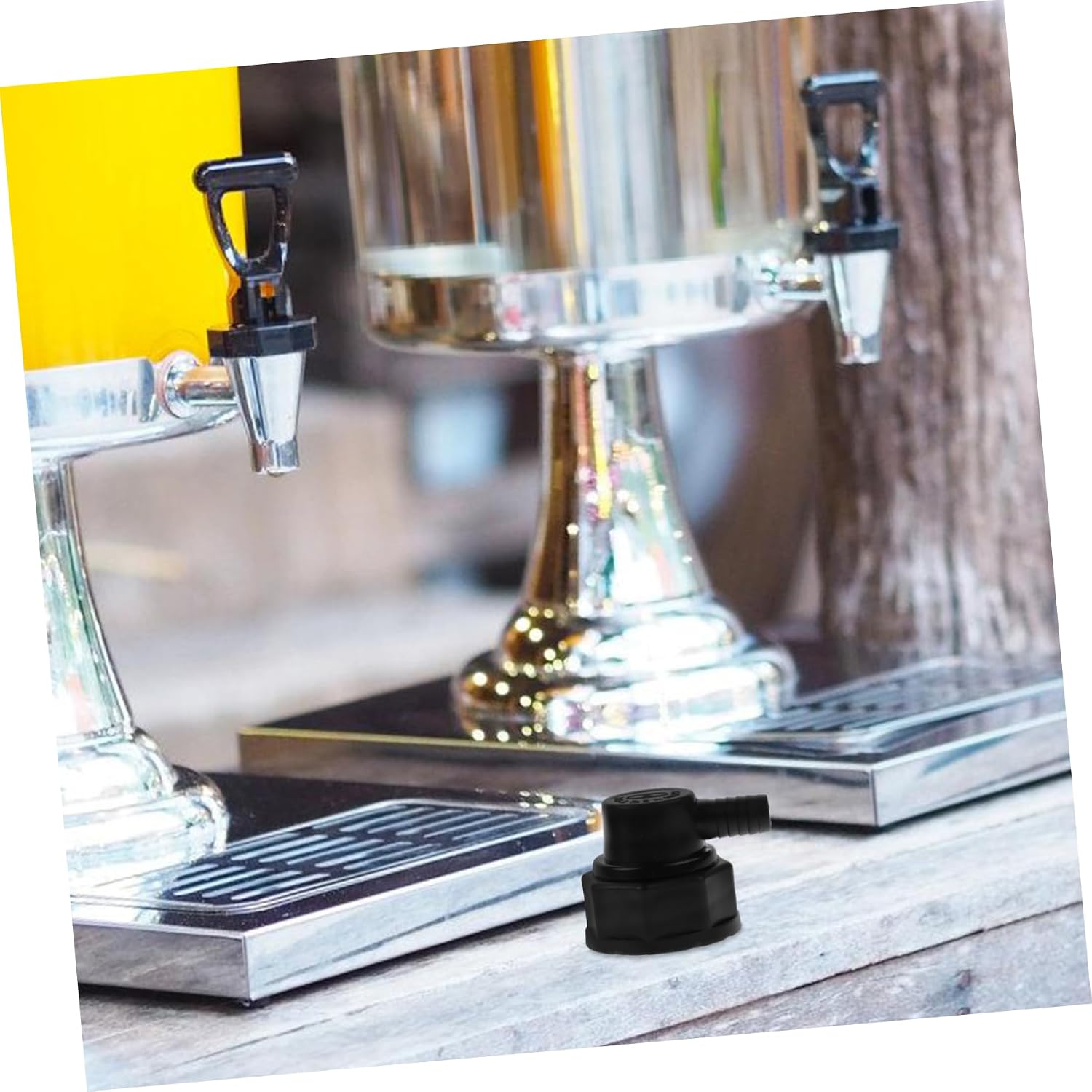 Syrup Bag Hose Adapter for Carbonated Beverage Dispensers Compatibility Leakproof Design Easy Installation for Juice and Soda Machines