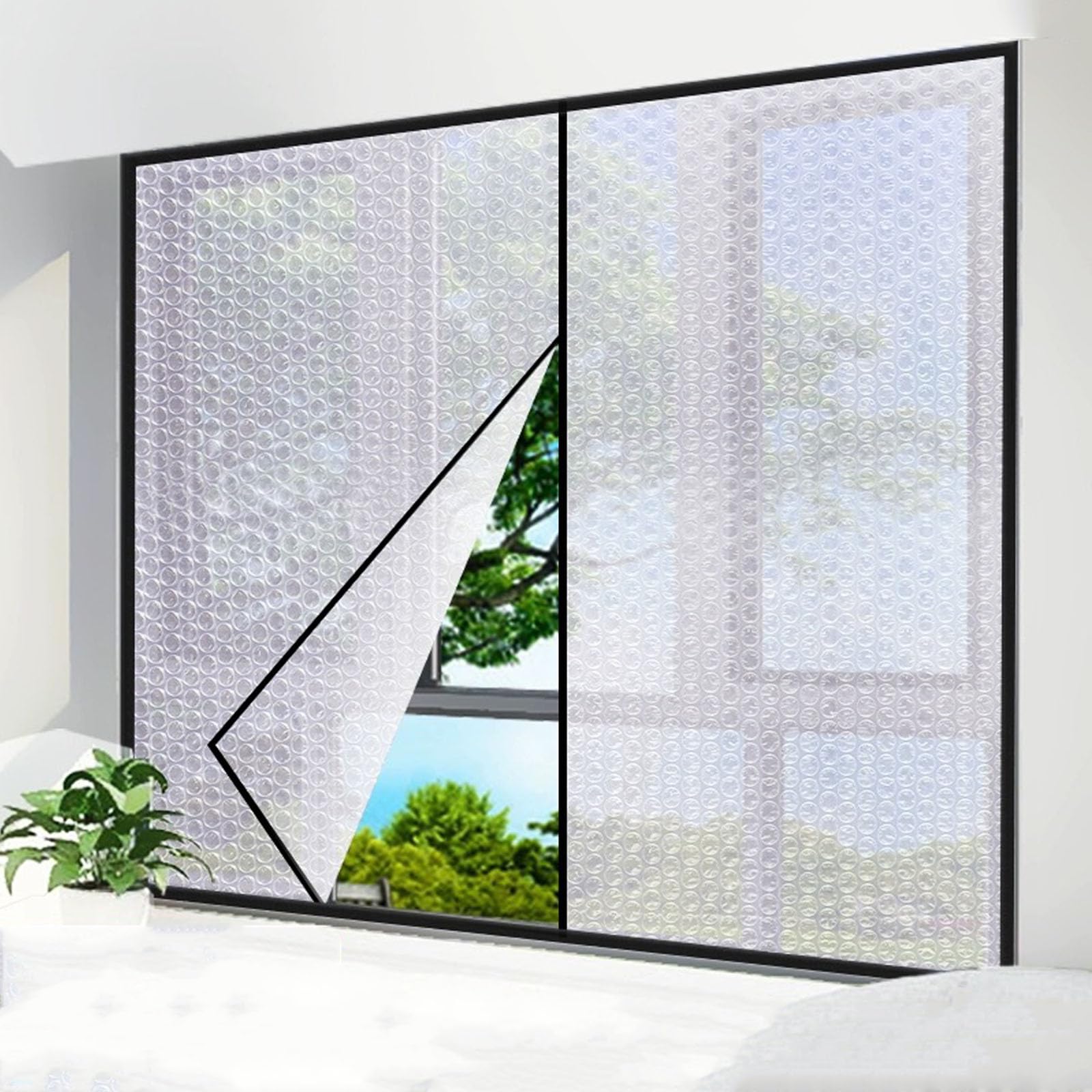 thumbnail: Weerbestendige Raamisolatie Set - Winddicht, Warmte-isolerend, Energiebesparend Voor Slaapkamer & Keuken