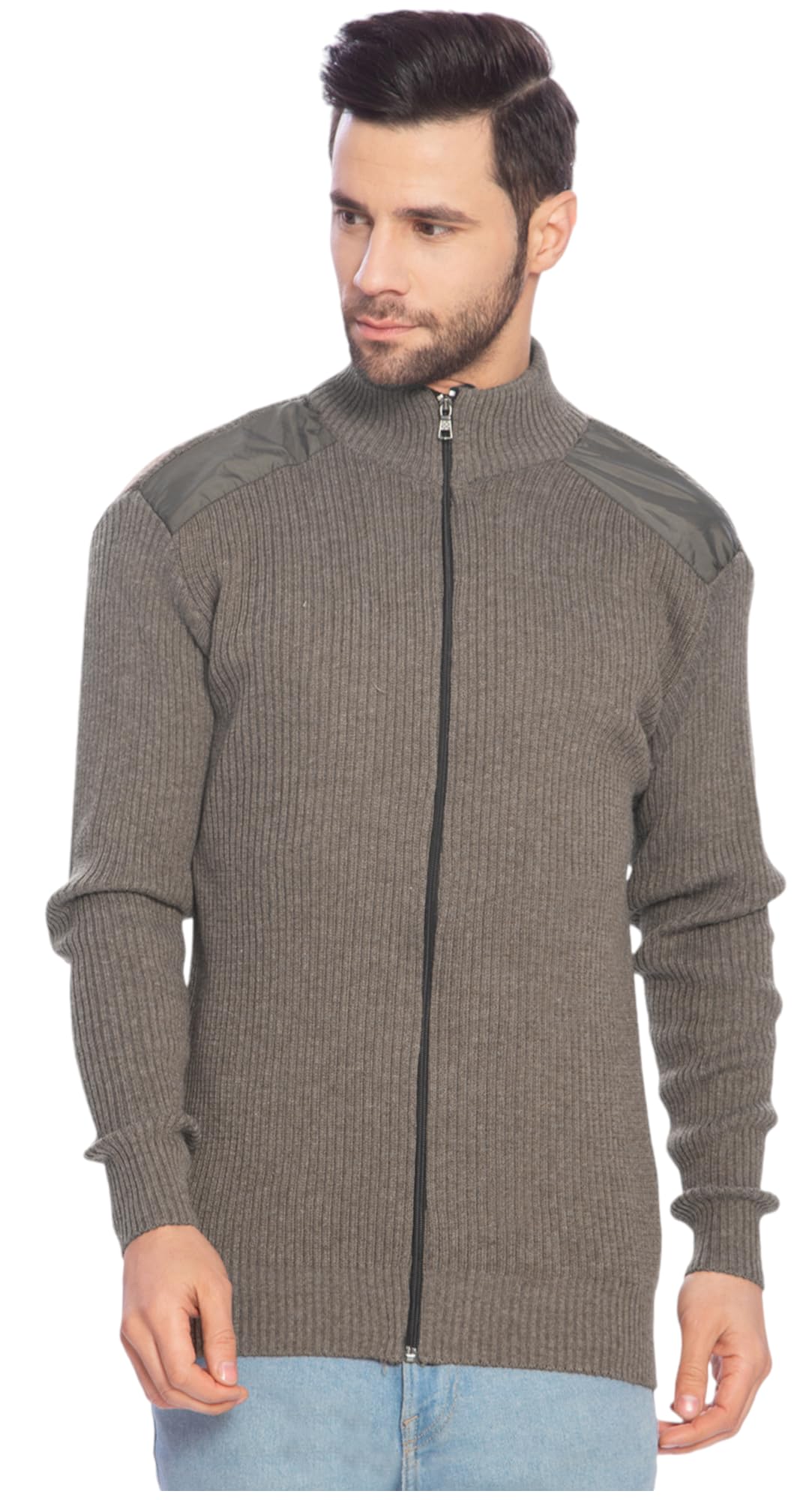 matelco Mens Full Sleeves Zipper Sweater-picture-23