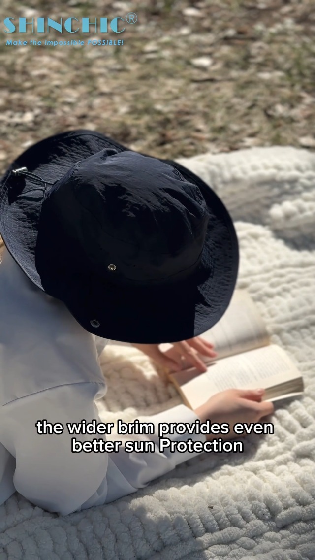 Waterproof Bucket Rain Hat for Women Wide Brim Summer UPF50+  display picture 1