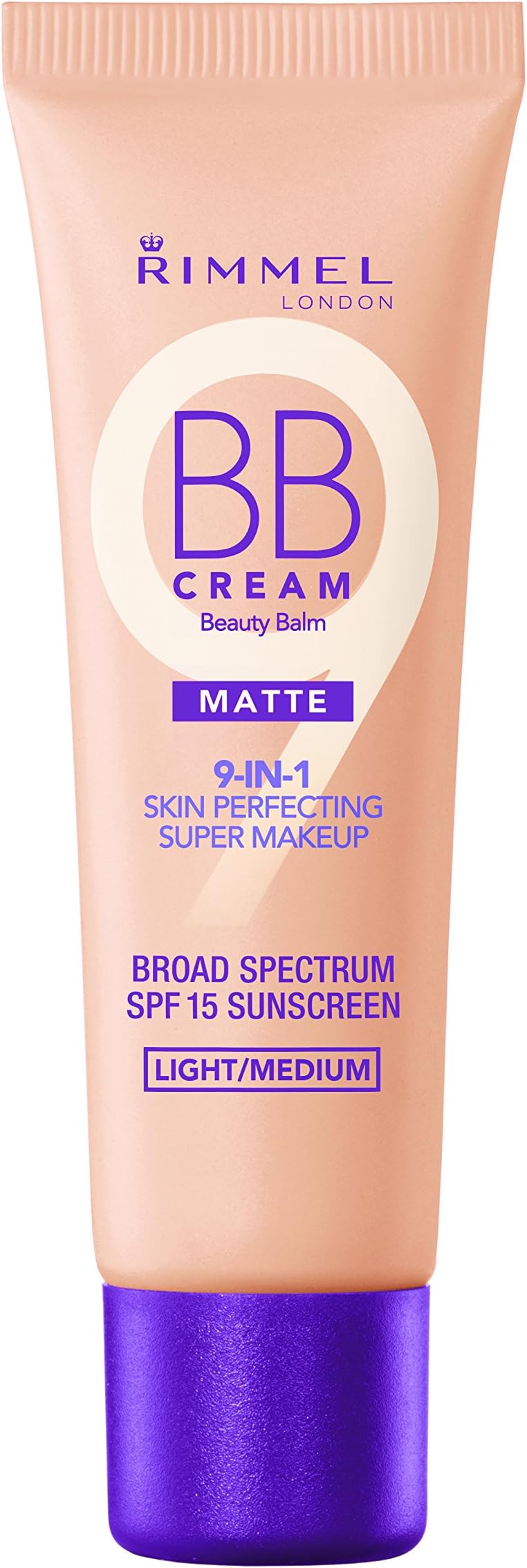 Rimmel Match Perfection BB Cream Foundation Matte, Light Medium, 1 Fluid Ounce
