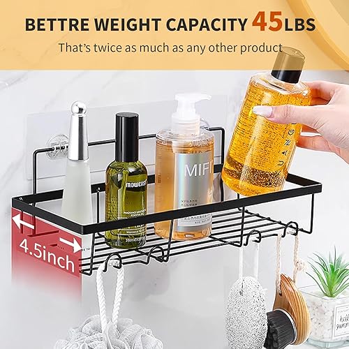 Miniatura 7 de Paquete de 3 organizadores de ducha y estantes de almacenamiento para ducha, decoración del hogar, artículos esenciales de apartamento, accesorios