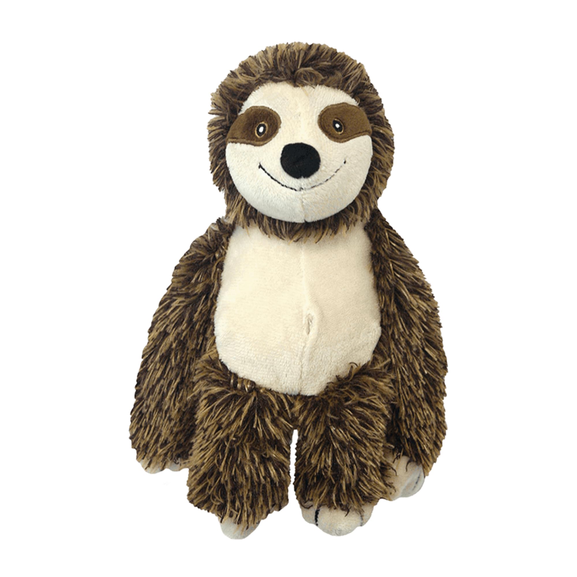 Multipet Bark Buddies Sloth Dog Plush Toy - Squeaky Dog Toy for All Dogs - Extra Soft Plush Dog Toy - Stuffed Animal Dog Toy for Cuddling & Playing - Cute Dog Pet Toy (10")
