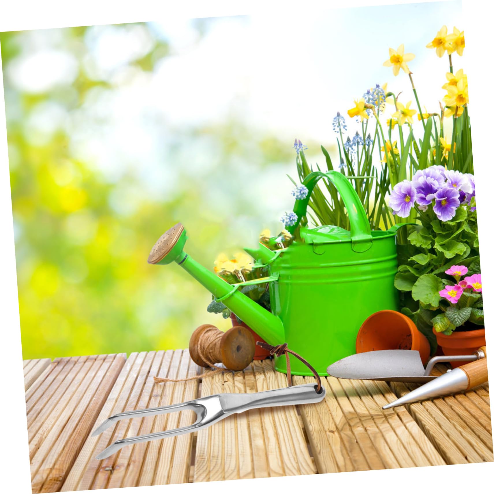 Operitacx 3 Stück kleine Rechen für Gartenbeete Picker Handrechen Landschaftsbau Gartenarbeit Gartenwerkzeug rasenpflege Pflanz Rechen Gartenrechen klein Magnesium-Aluminium-Legierung Silver