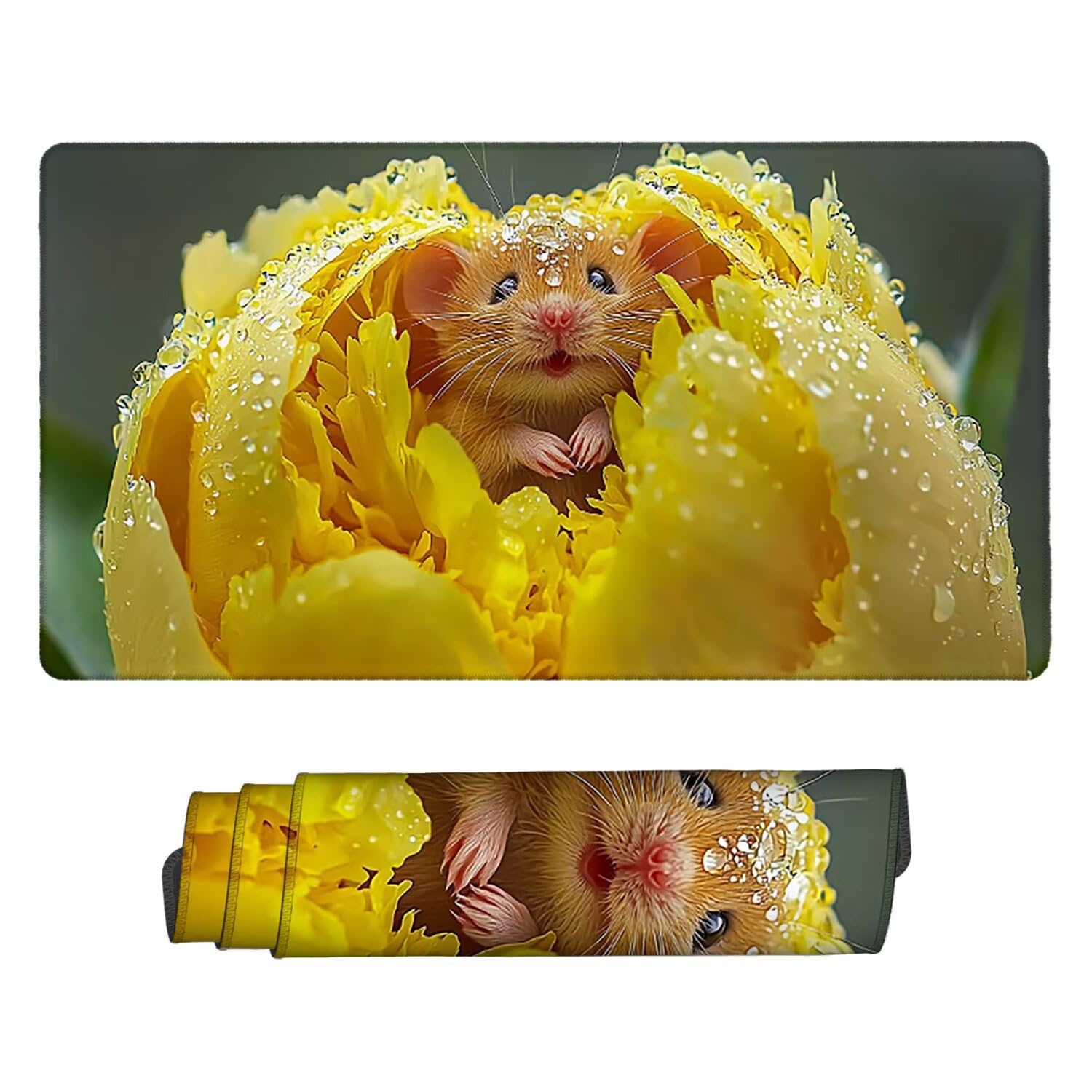 Podkładka pod mysz do gier, 1200 x 600 mm, XXL, duża podkładka pod mysz do gier, antypoślizgowa, wodoodporna, rozszerzona XXL długa klawiatura, akcesoria biurowe, do gier, komputera, komputera