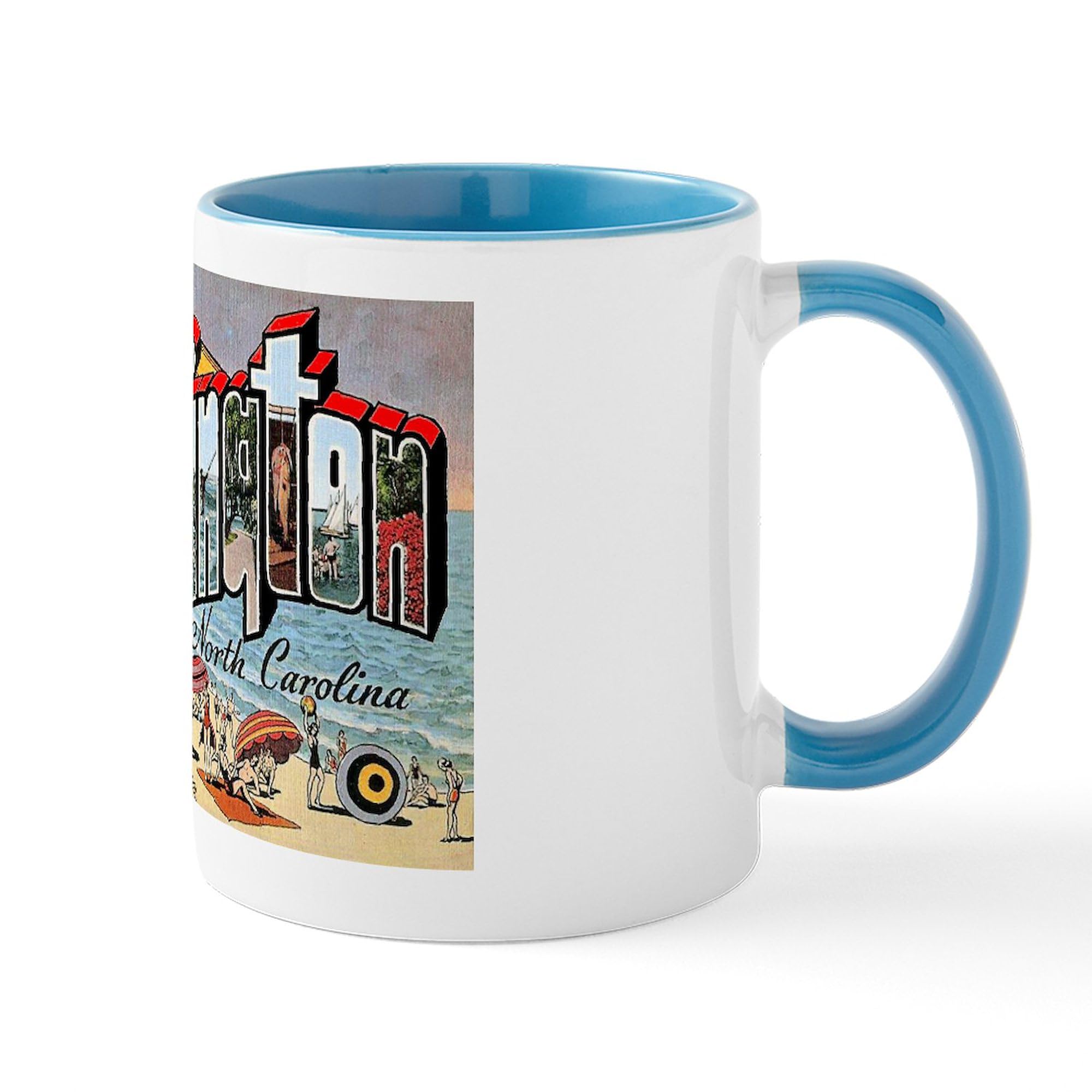 CafePress Wilmington North Carolina Greetings Mug 11 oz (325 ml) Ceramic Coffee Mug