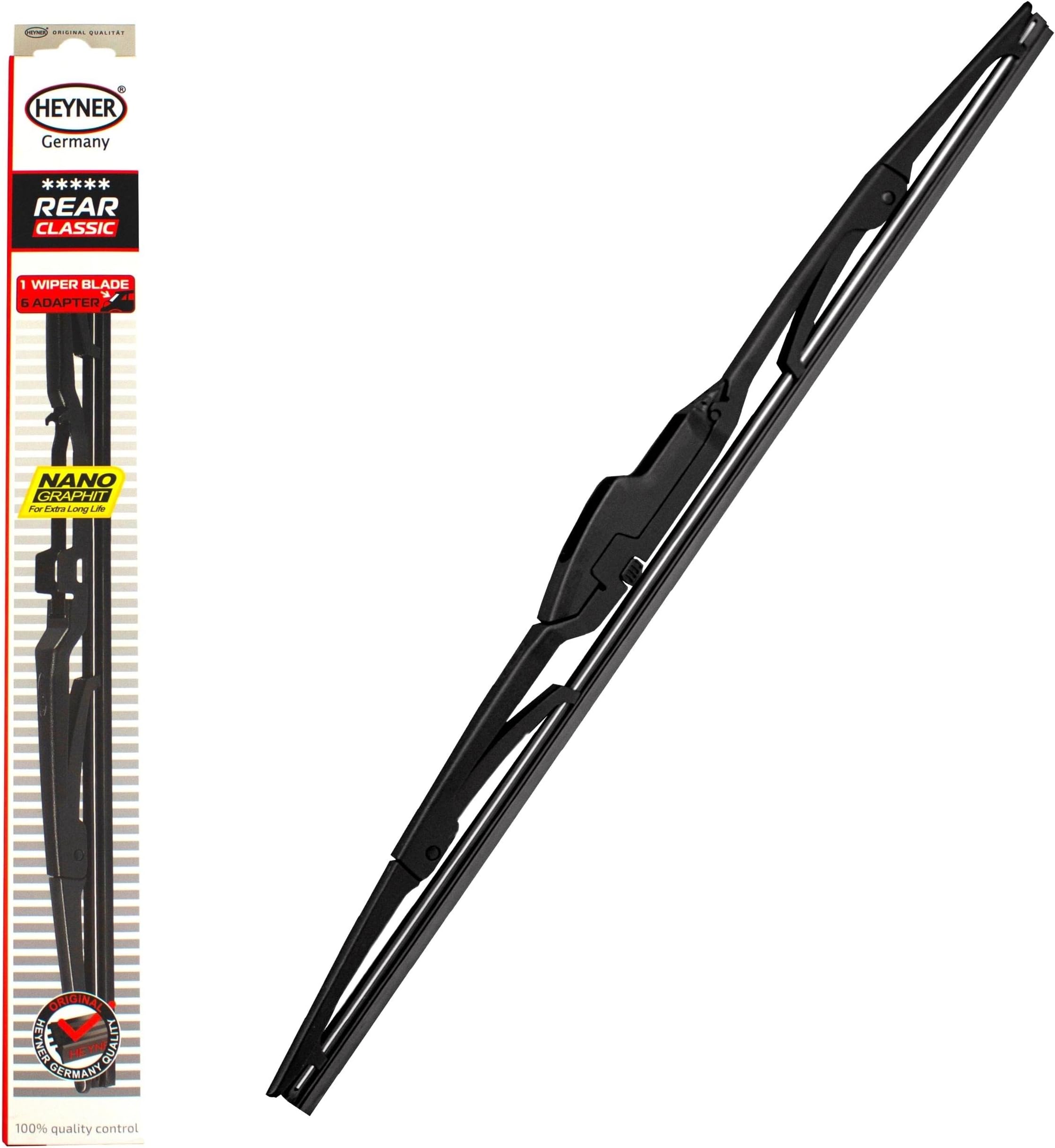 Quality HEYNER Classic Rear Wiper Blade Fits Mitsubishi ASX 2010-onwards 10" 250mm Single Replacement Wiper HRC10