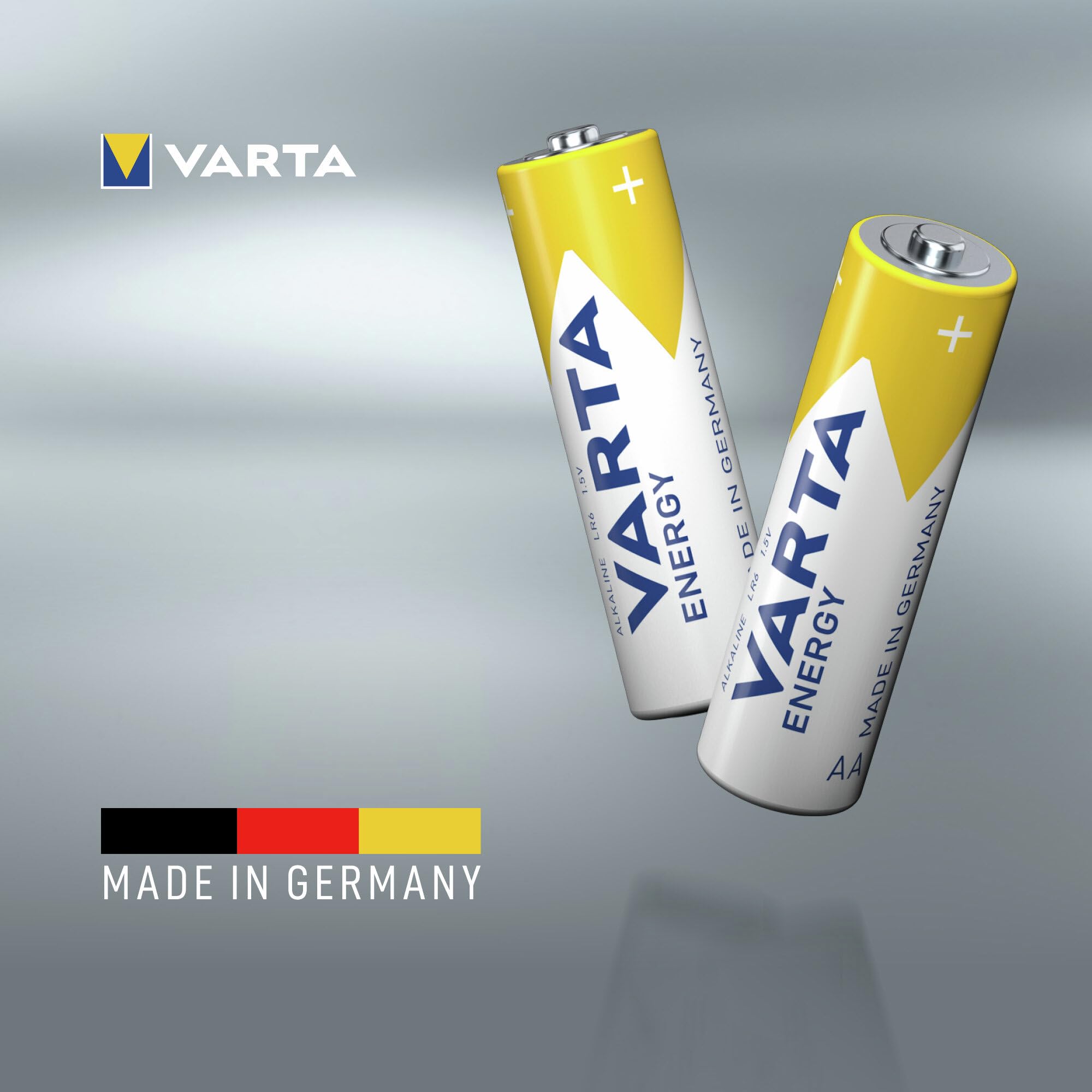 Batterie VARTA AA Alcaline - Confezione Da 40 Pezzi, Power On Demand, Made In Germany - Foto 5