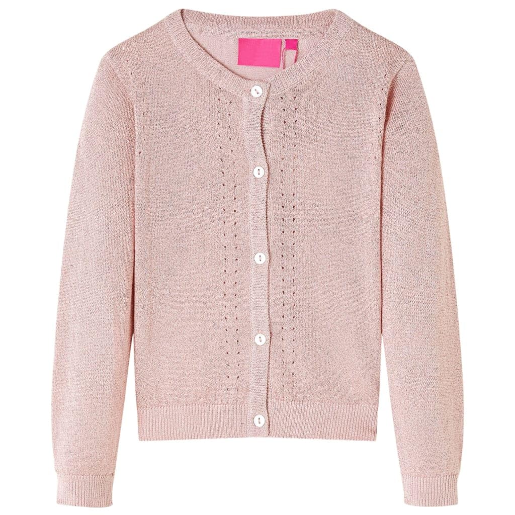 Gilet de qualité en coton majoritaire et lurex scintillant taille 104