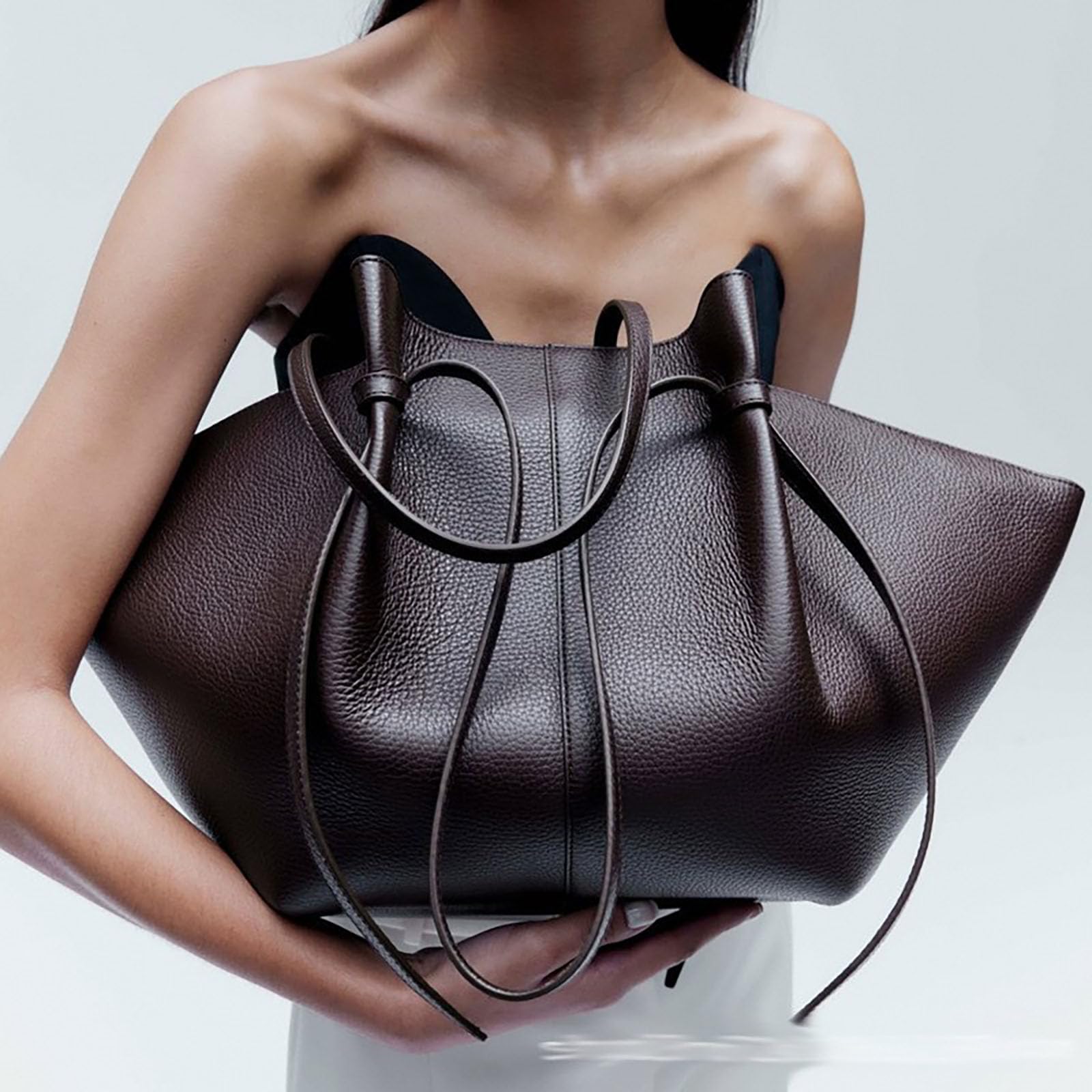 Adius Tote Bag Damen, Stylische Damen-Tasche Mit Einem Schulterriemen und Großem Fassungsvermögen, für Uni Einkaufen Reisen
