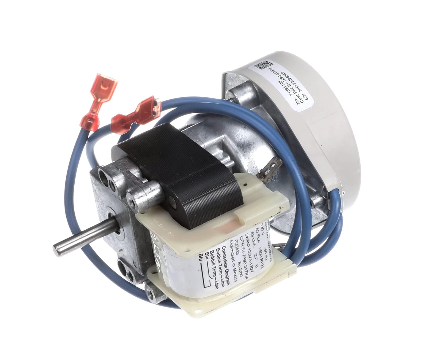 York Booster Motor, 2950 RPM 120-1-60