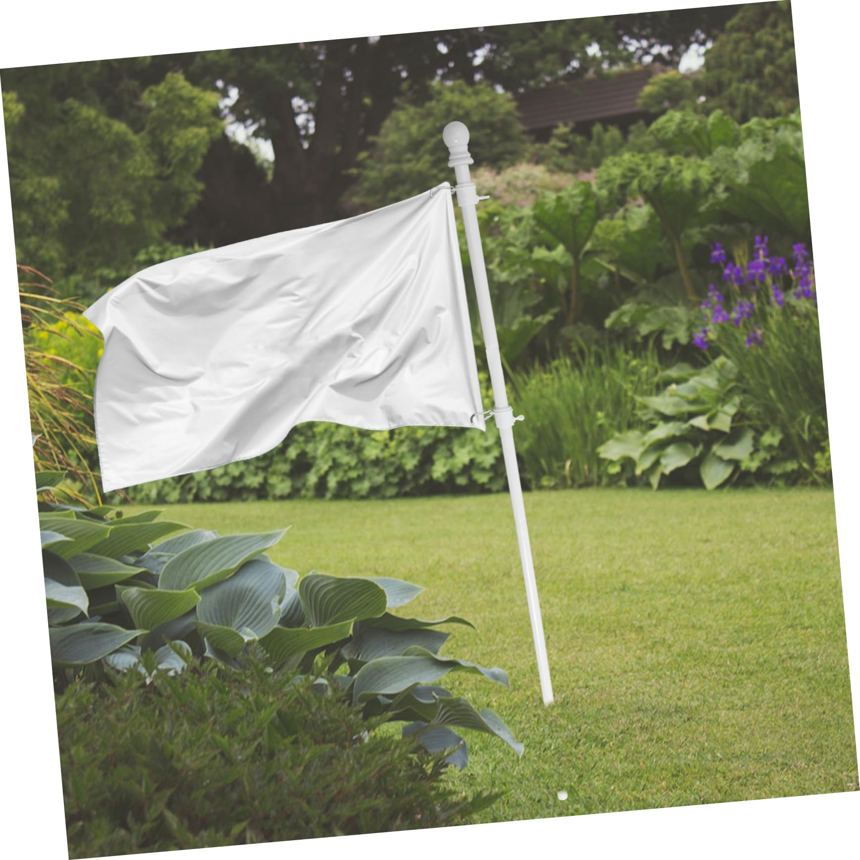 1set Supporto Per Bandiera Da Giardino Con Rotante Da Bandiera Esterno Struttura Smontabile e Antitangle Per Eventi All Aperto e Feste