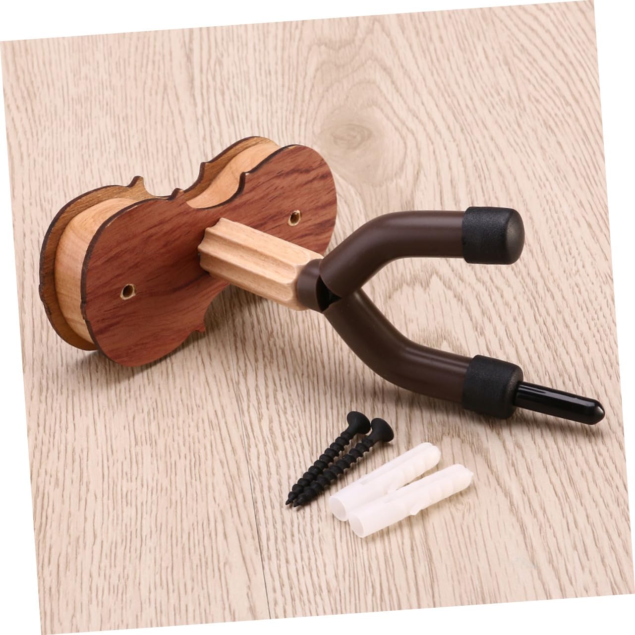 ifundom Pcs Violin Display Wall Mount Violin Holder for Wall Easy Installation
