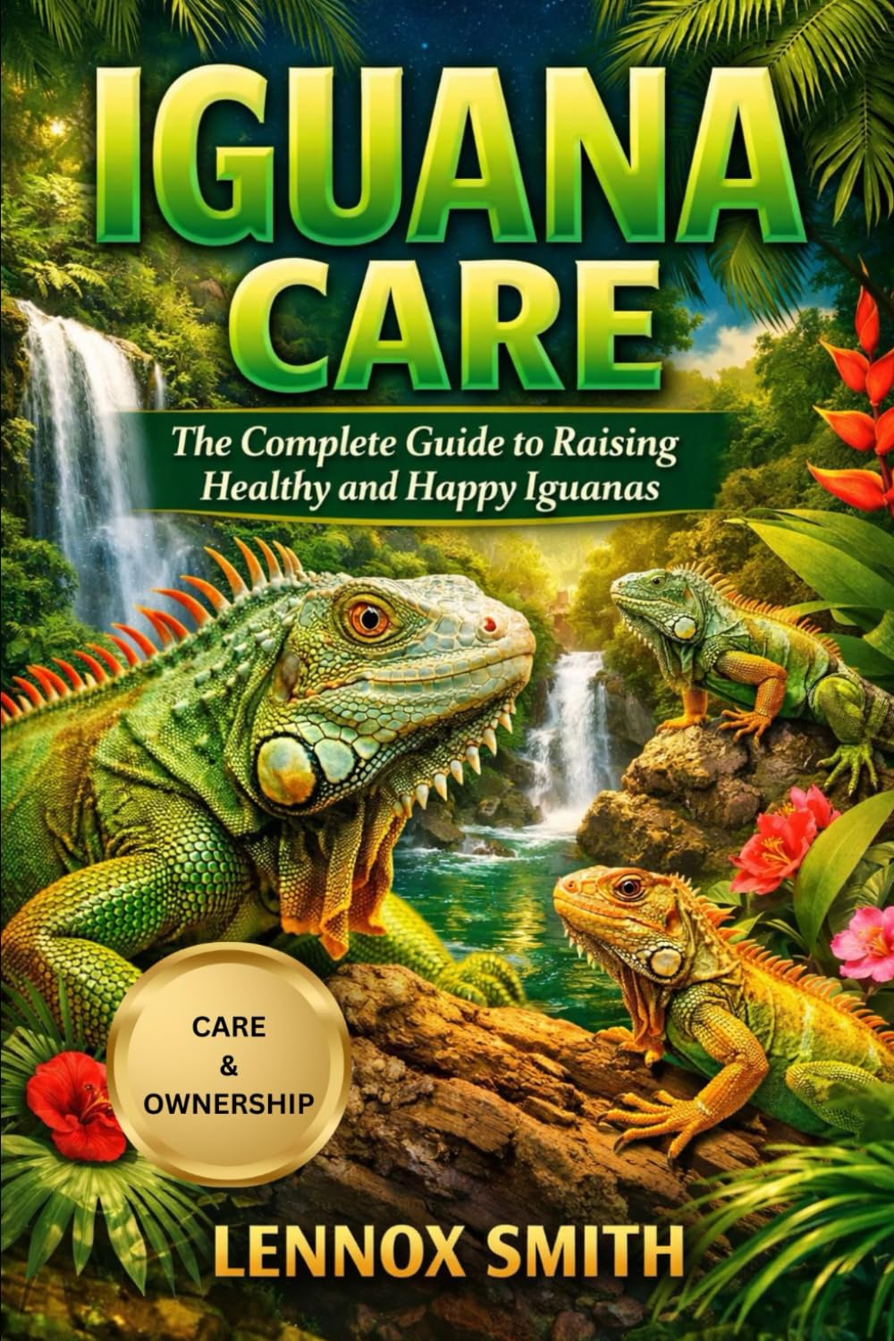 IGUANA CARE: The Complete Guide to Raising Healthy and Happy Iguanas