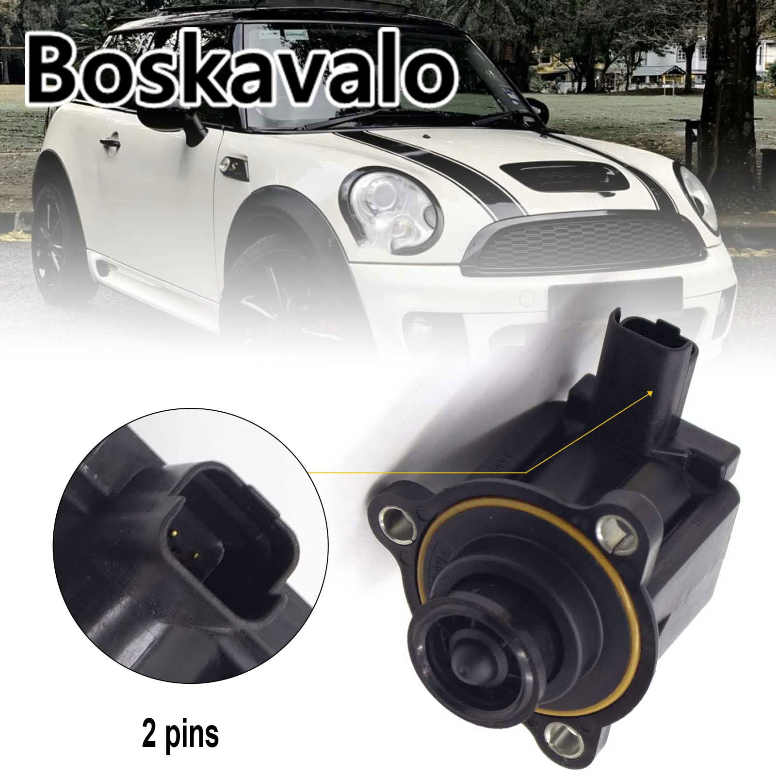 Válvula De Recirculación De Turbo LoreenCar - Compatible Con Mini Cooper S, Citroen, Peugeot (Refs 701115080, 7566324, Etc.)