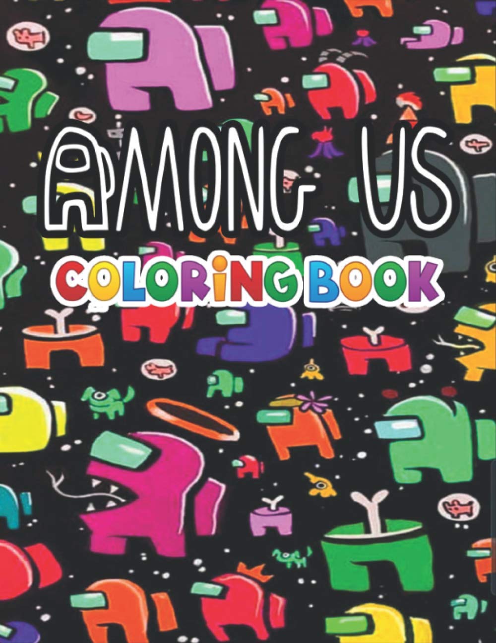 Buy Ámóng Ús Coloring Book: +55 Ámóng Us colouring pages for Kids and ...