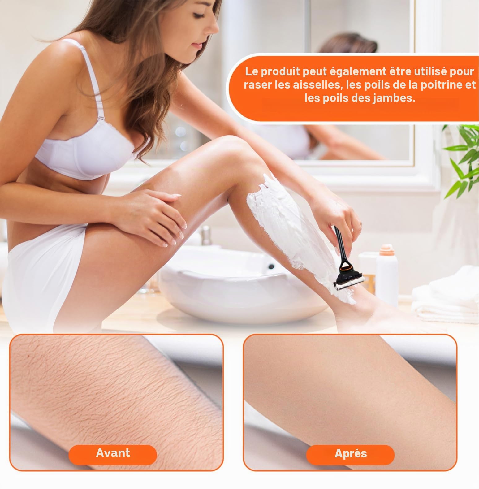 Pack De 24 Recharges De Rasoir F-usion5 Pour Hommes, 1 Réutilisable Manche + 24 Cartouches De Recharge pour Tailler, Pour Un Rasage Manuel Efficace
