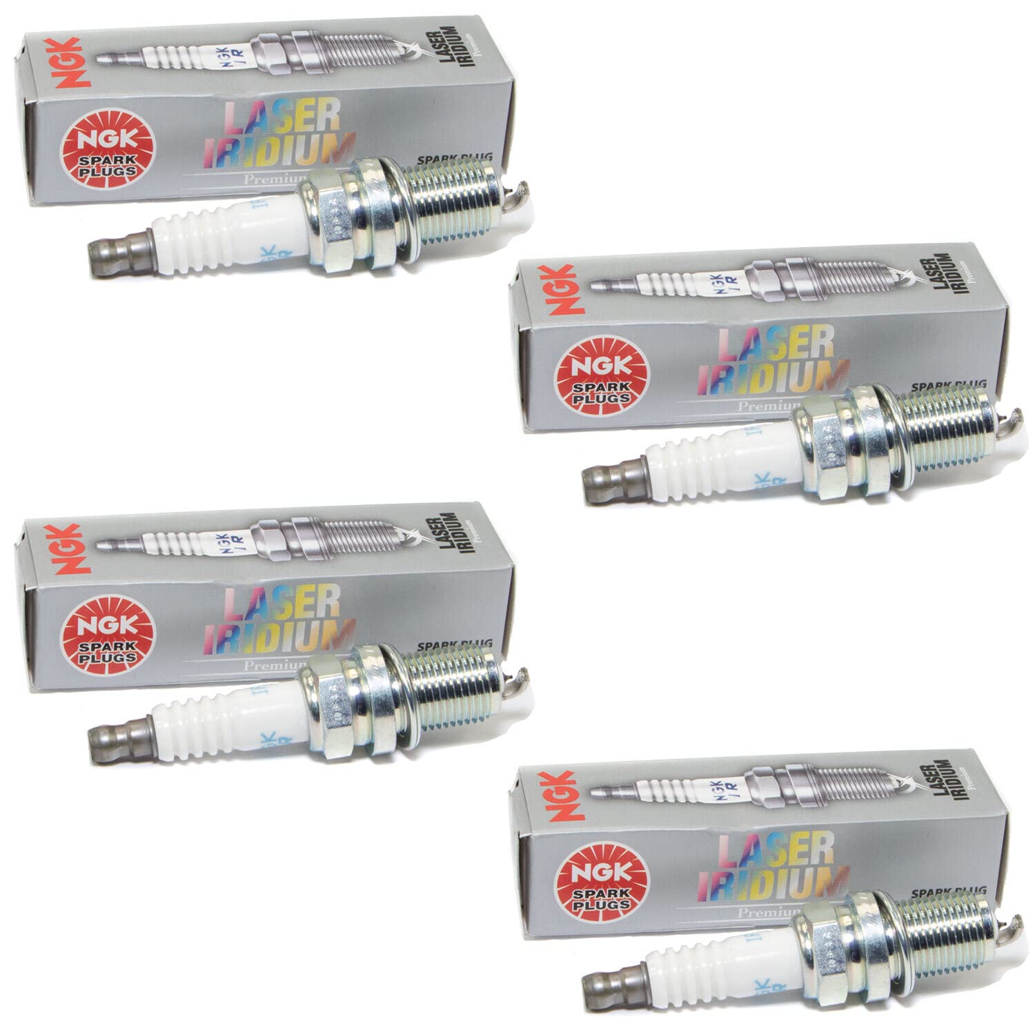 Zündkerze NGK Laser Iridium IFR6J11 7658 Set 4 Stück