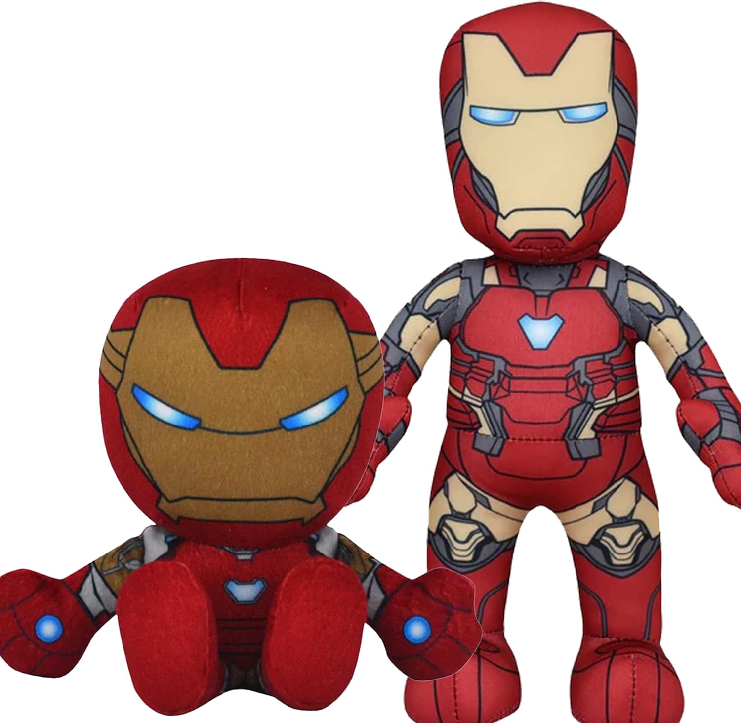 Bleacher Creatures Iron Man Bundle: 10" Plush Figure & Kuricha Plushies